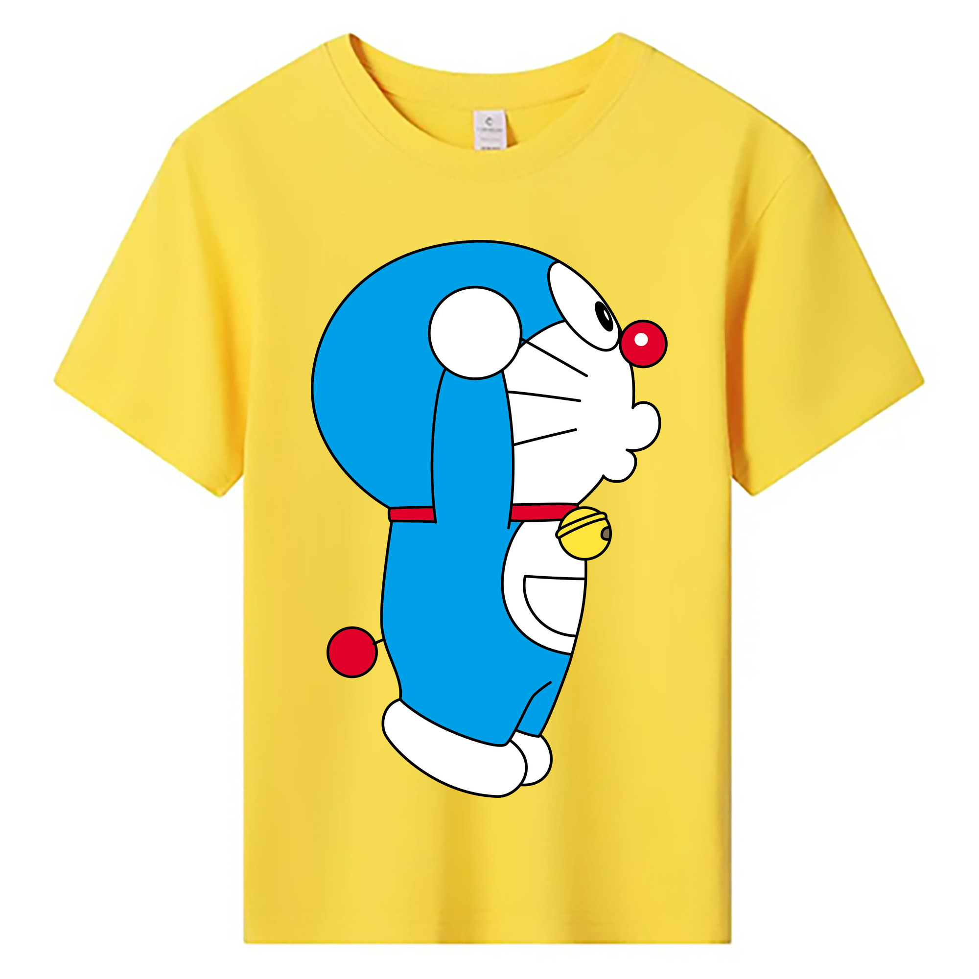 （画像用） ドラえもん Doraemon 綿100％キッズTシャツ（フロントプリント）