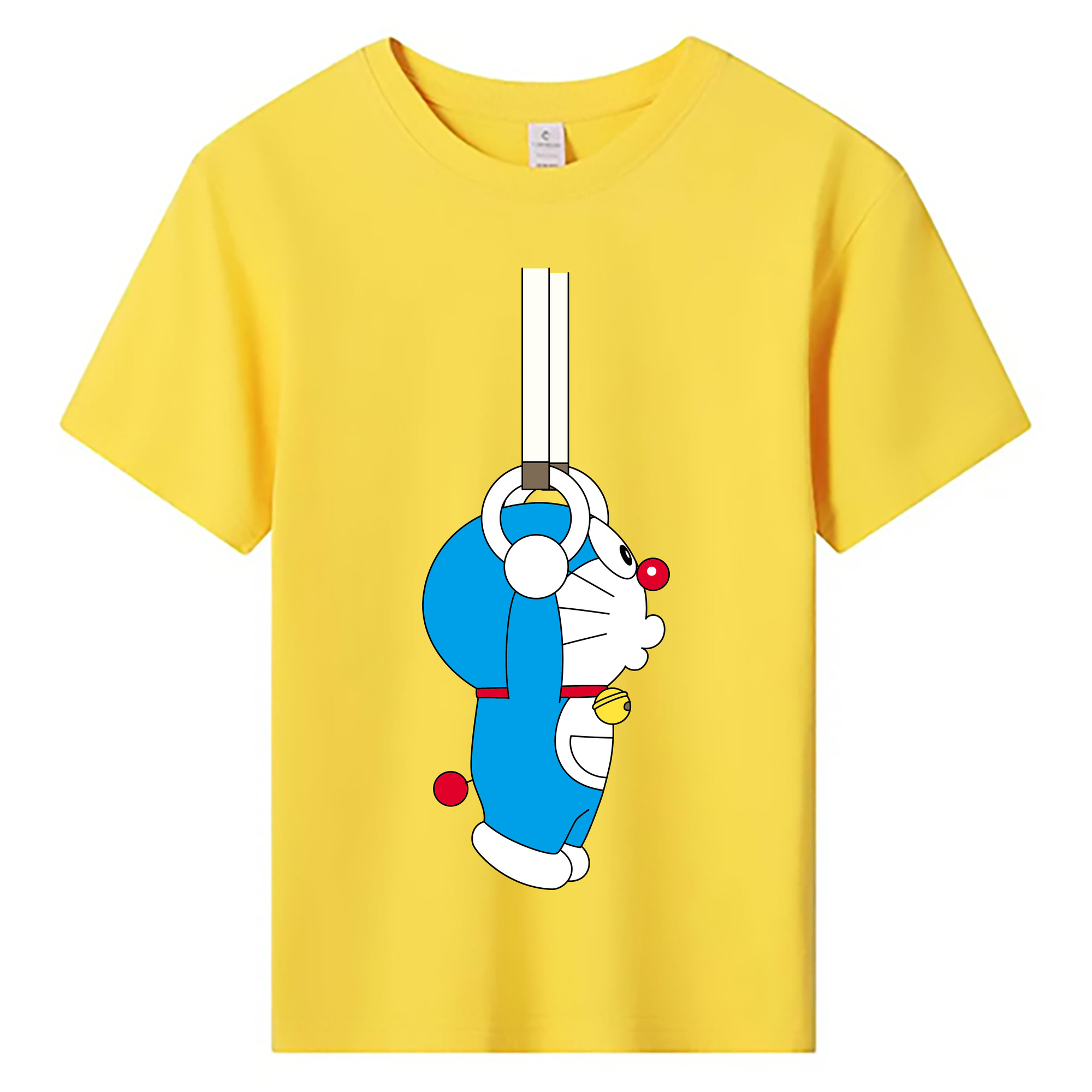 （画像用） ドラえもん Doraemon 綿100％キッズTシャツ（フロントプリント）
