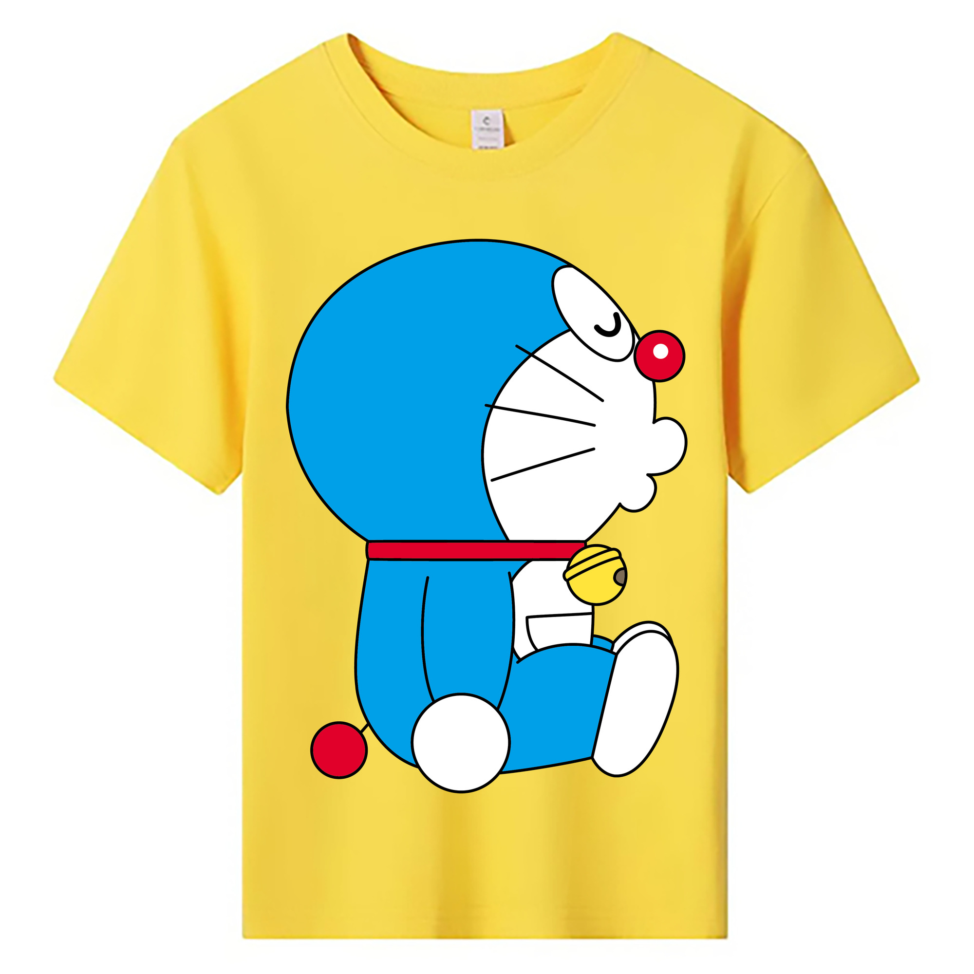 （画像用） ドラえもん Doraemon 綿100％キッズTシャツ（フロントプリント）