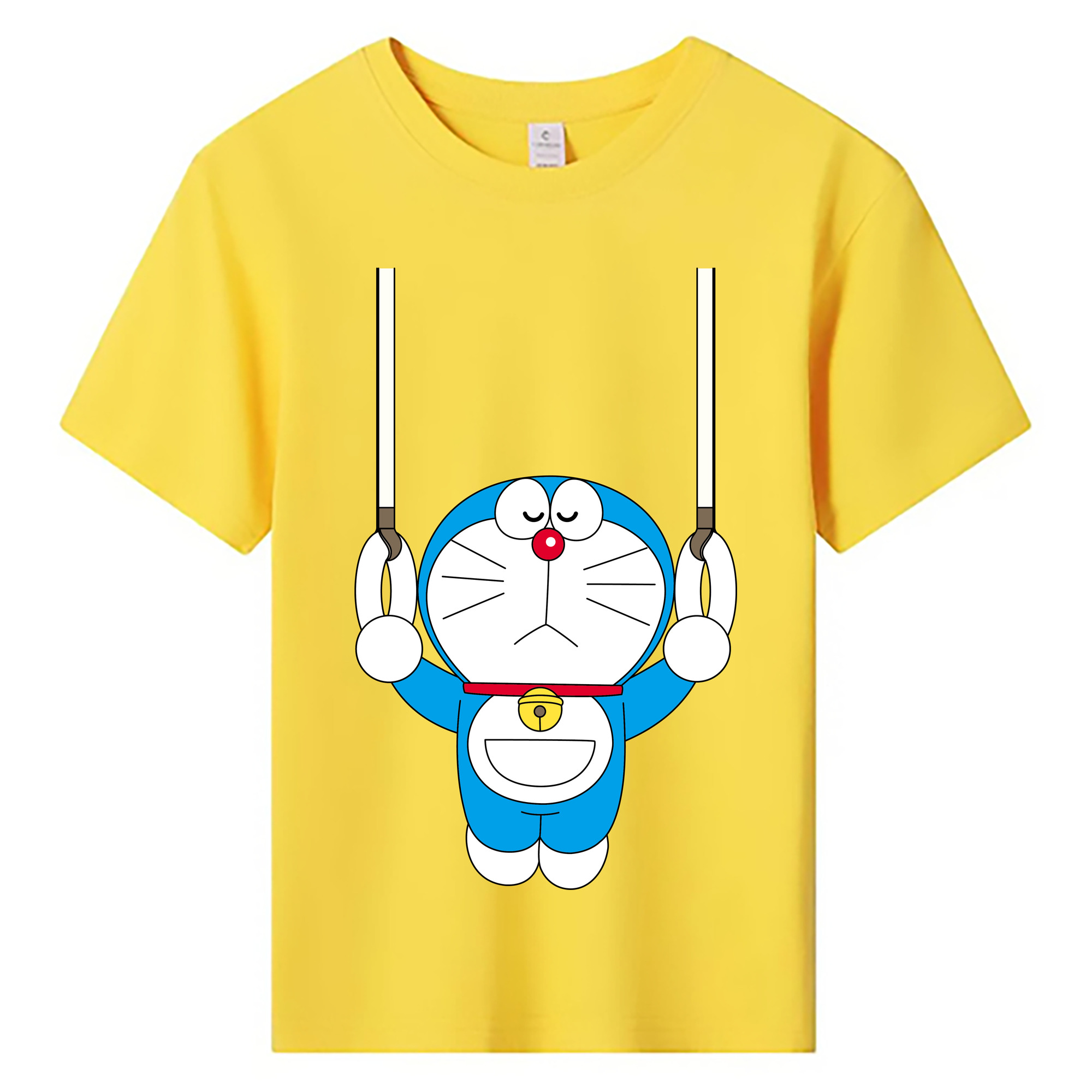 （画像用） ドラえもん Doraemon 綿100％キッズTシャツ（フロントプリント）