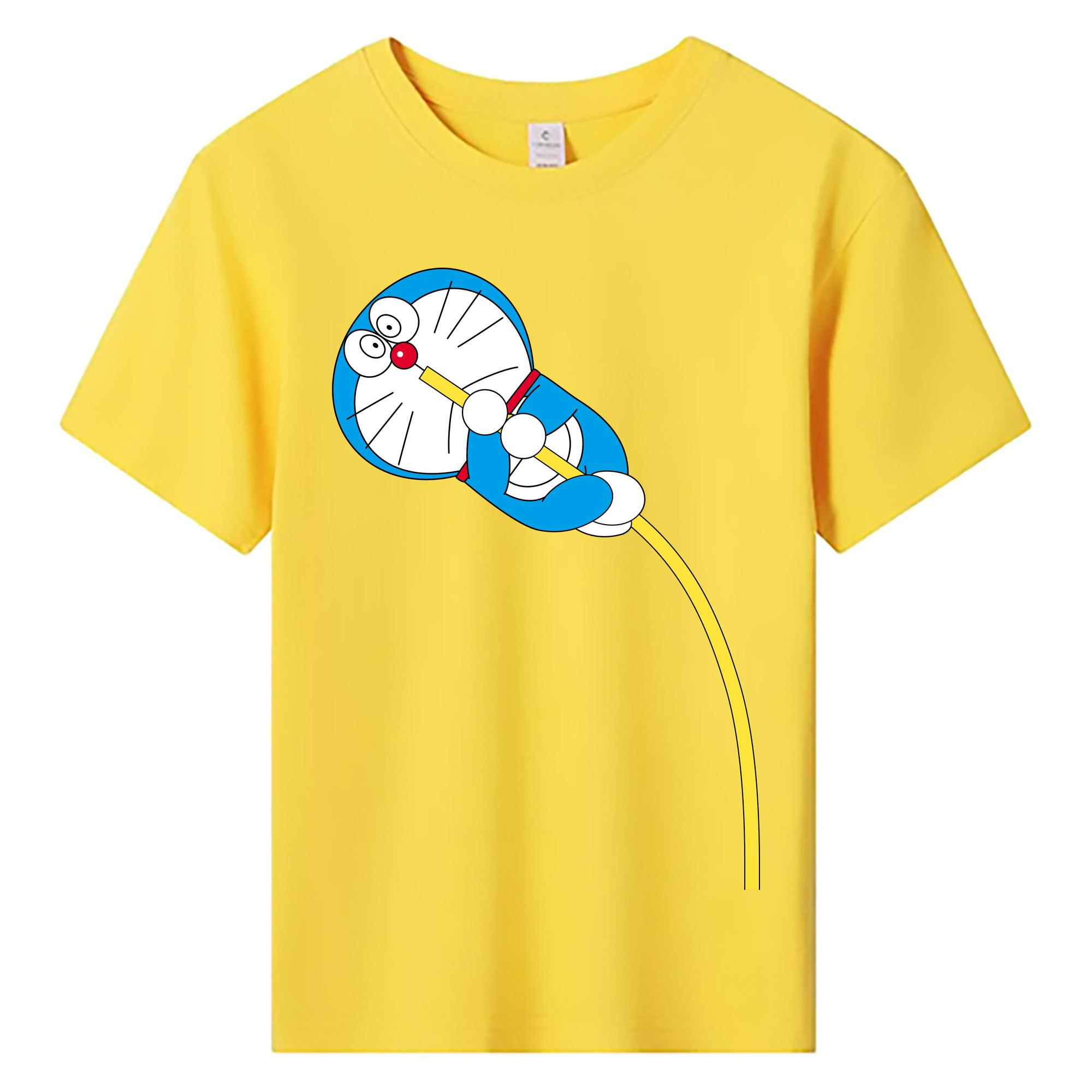 （画像用） ドラえもん Doraemon 綿100％キッズTシャツ（フロントプリント）