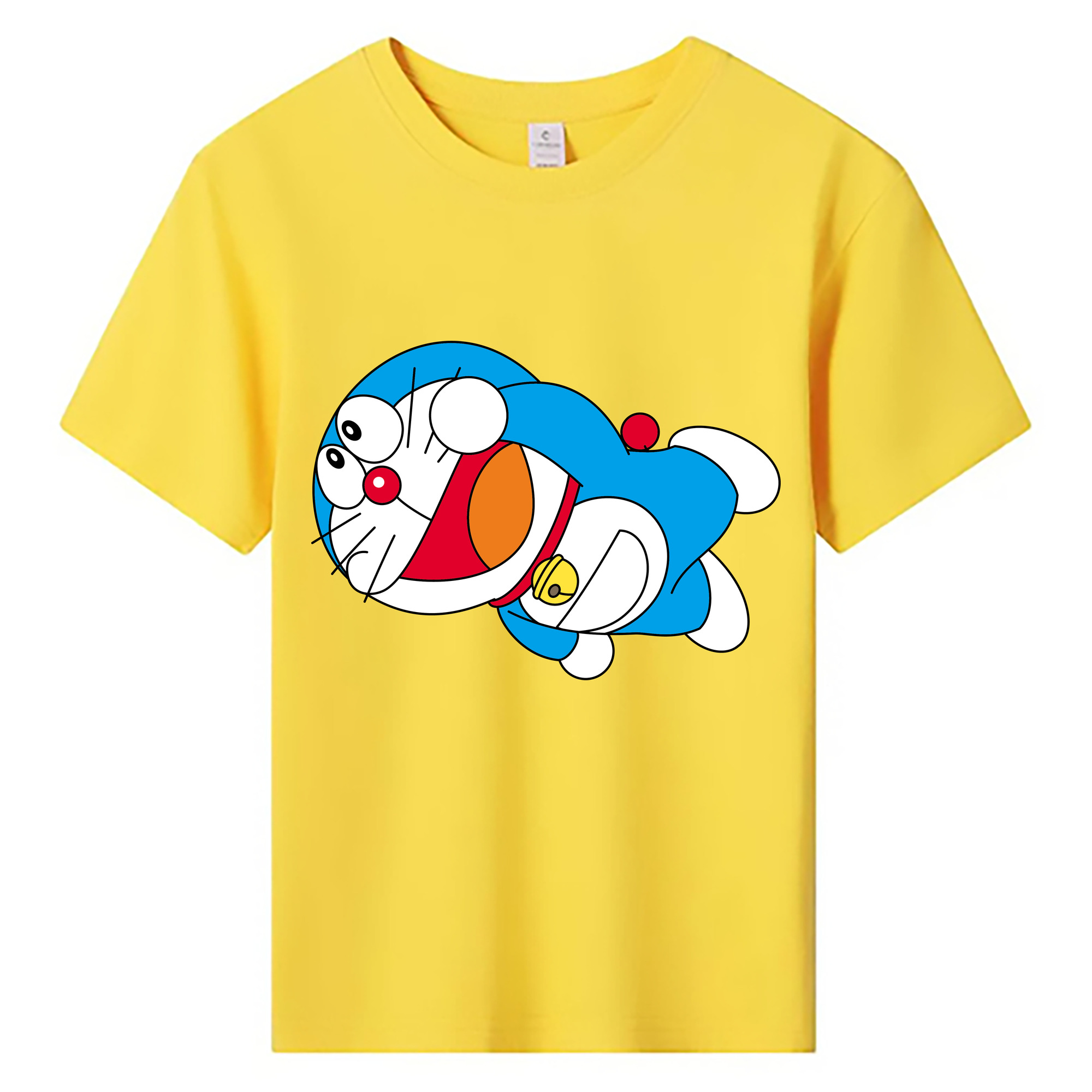 （画像用） ドラえもん Doraemon 綿100％キッズTシャツ（フロントプリント）