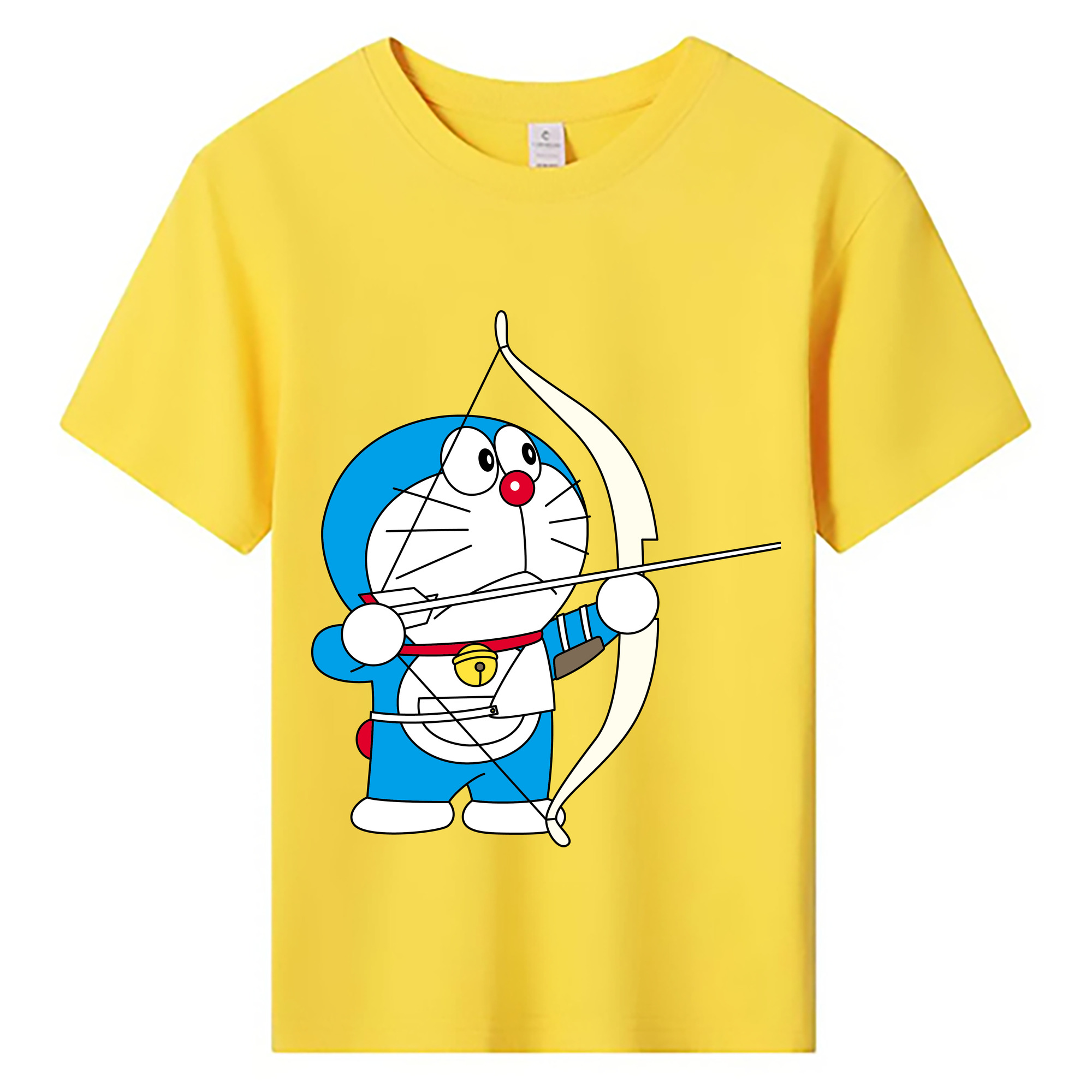 （画像用） ドラえもん Doraemon 綿100％キッズTシャツ（フロントプリント）