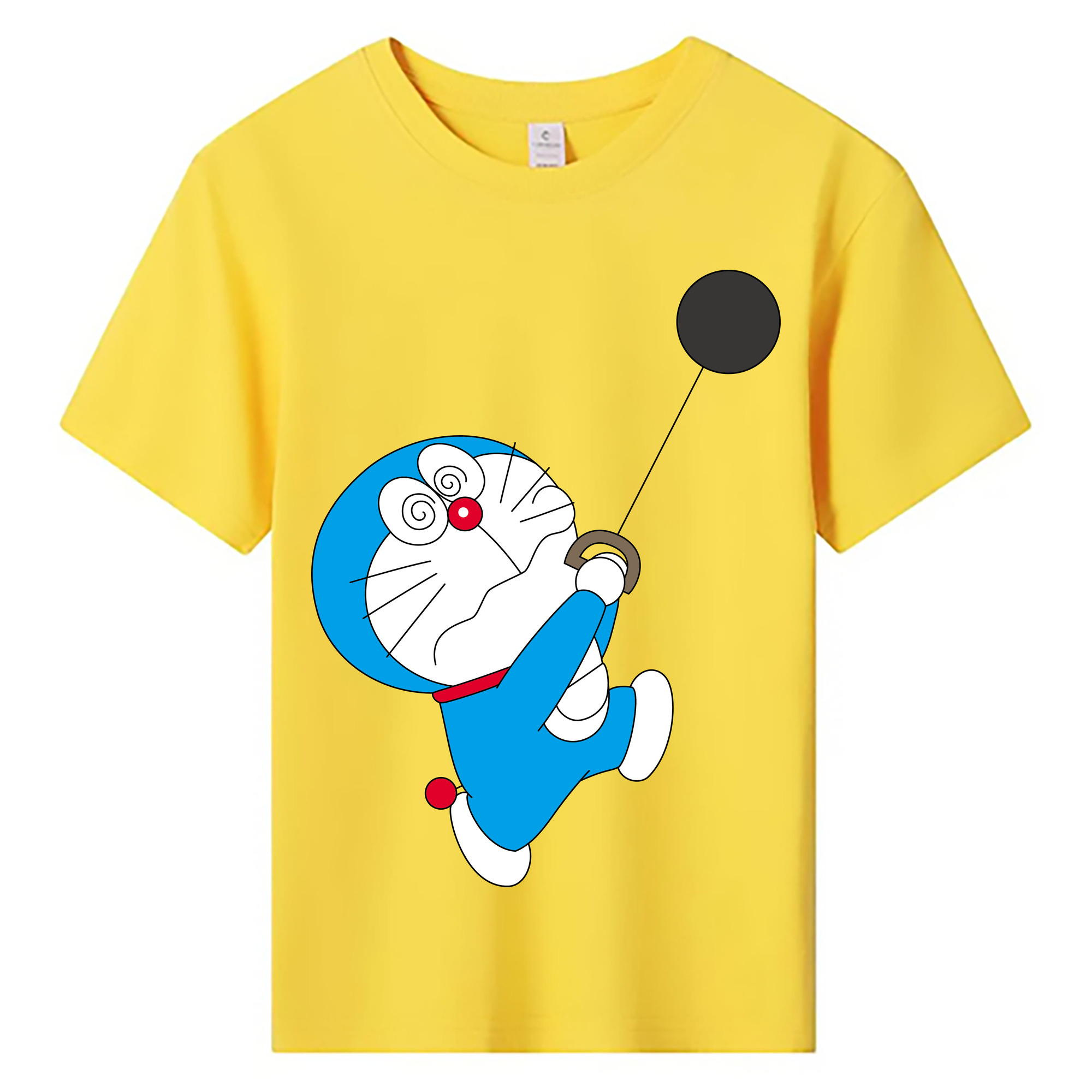 （画像用） ドラえもん Doraemon 綿100％キッズTシャツ（フロントプリント）