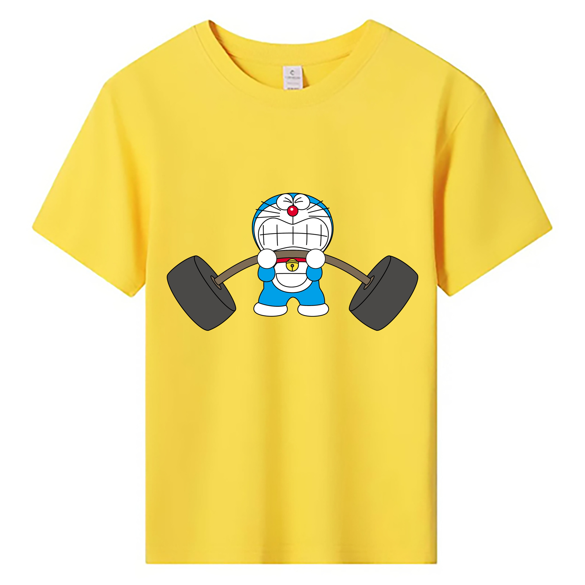 （画像用） ドラえもん Doraemon 綿100％キッズTシャツ（フロントプリント）