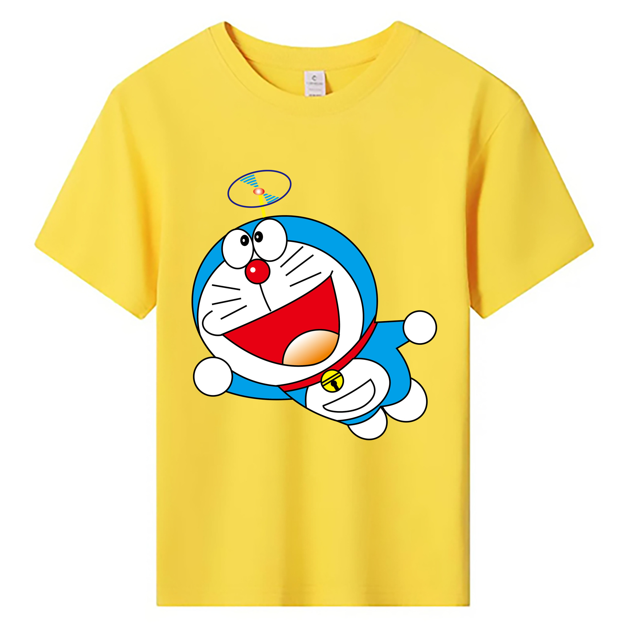 （画像用） ドラえもん Doraemon 綿100％キッズTシャツ（フロントプリント）