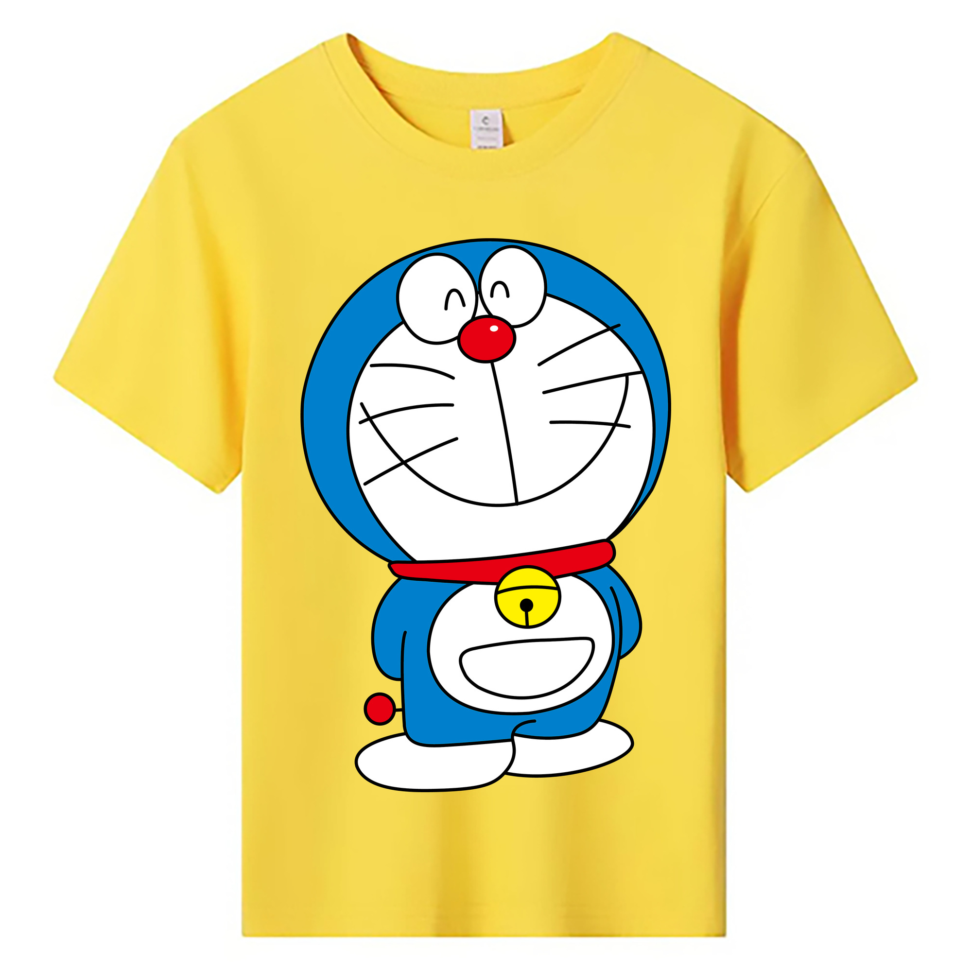（画像用） ドラえもん Doraemon 綿100％キッズTシャツ（フロントプリント）