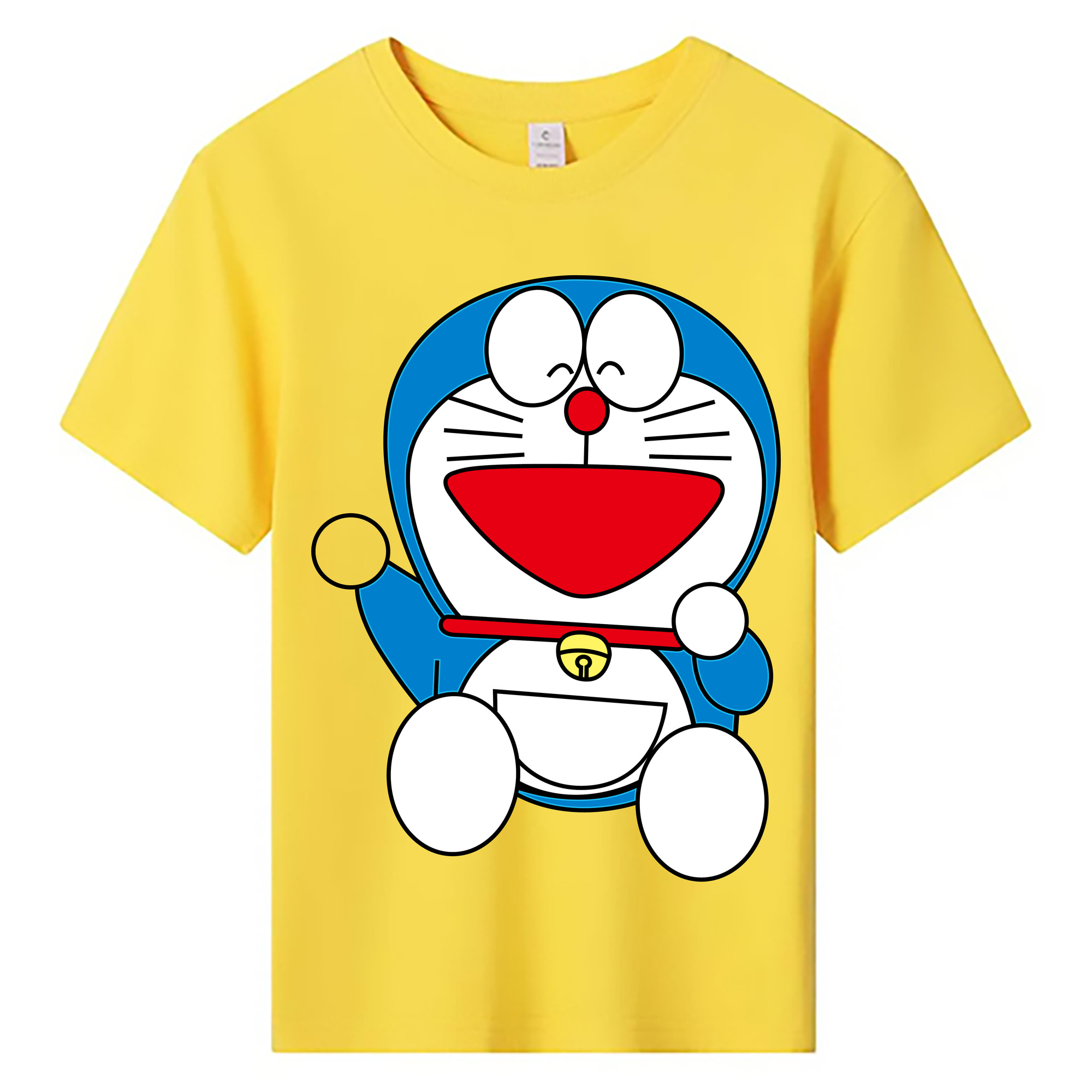 （画像用） ドラえもん Doraemon 綿100％キッズTシャツ（フロントプリント）