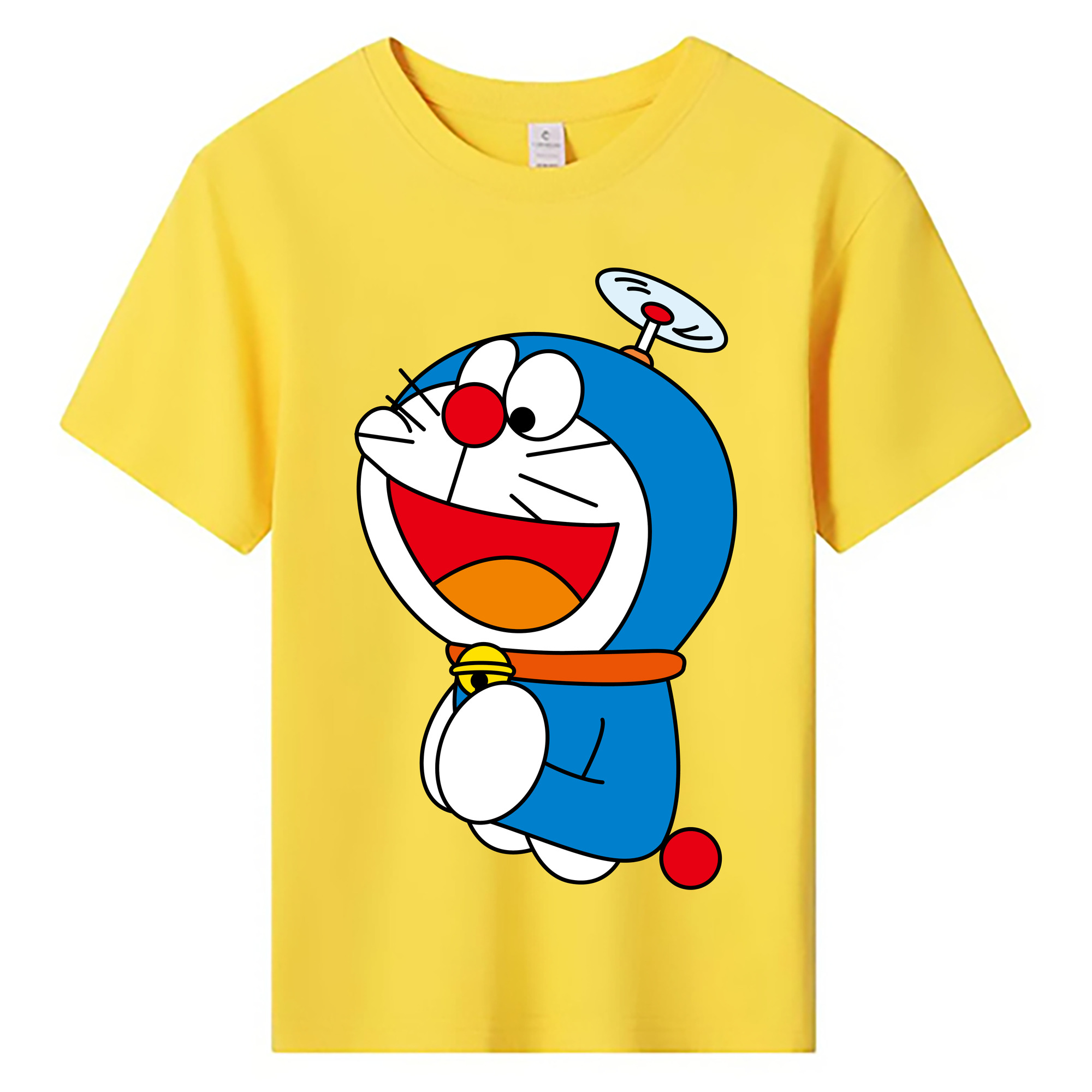 （画像用） ドラえもん Doraemon 綿100％キッズTシャツ（フロントプリント）