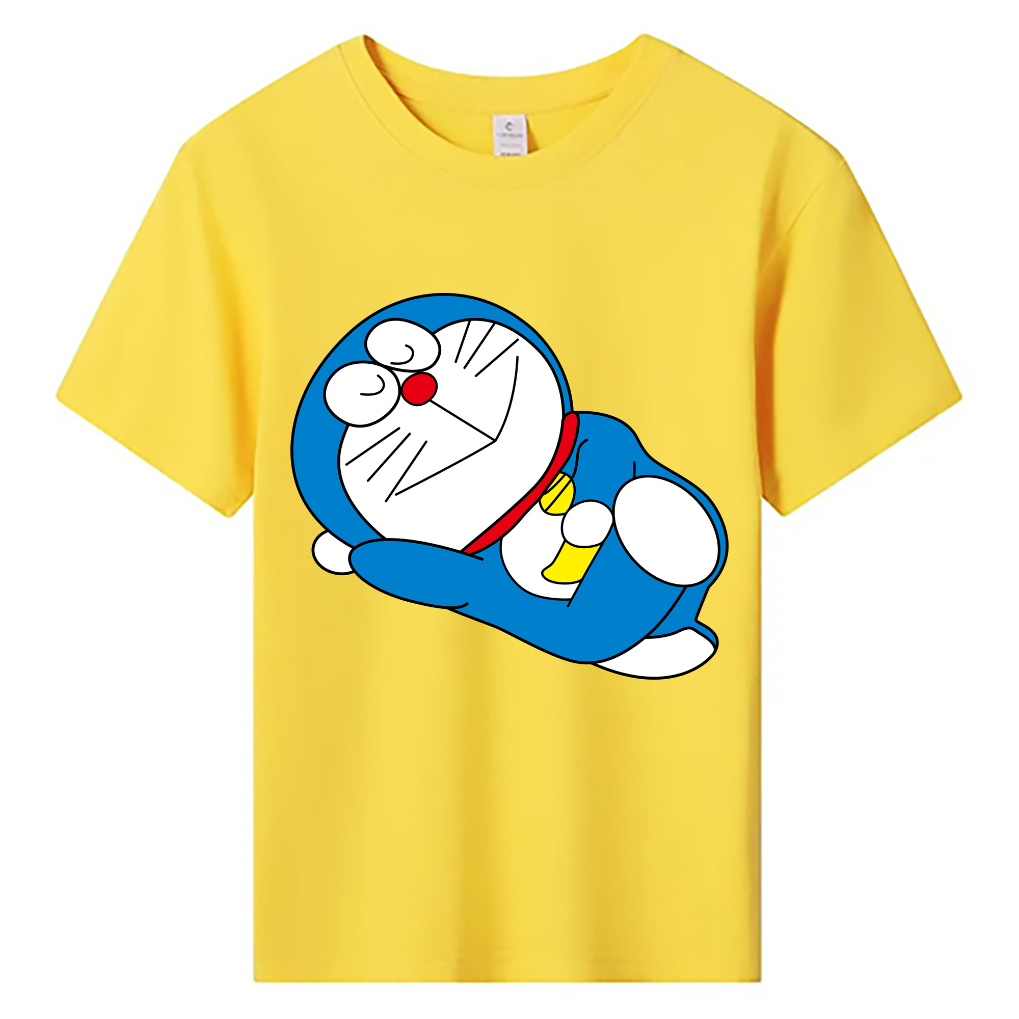 （画像用） ドラえもん Doraemon 綿100％キッズTシャツ（フロントプリント）