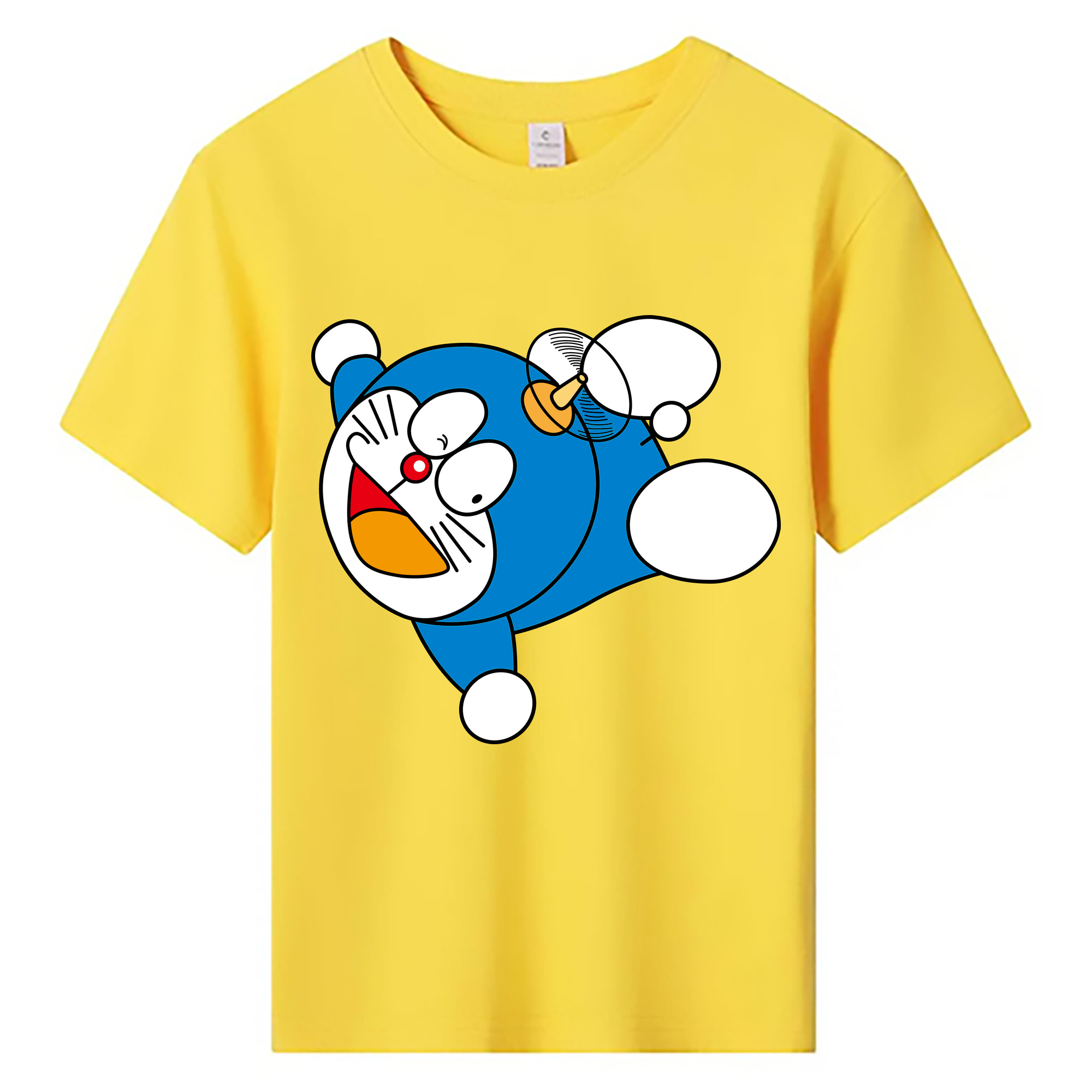 （画像用） ドラえもん Doraemon 綿100％キッズTシャツ（フロントプリント）