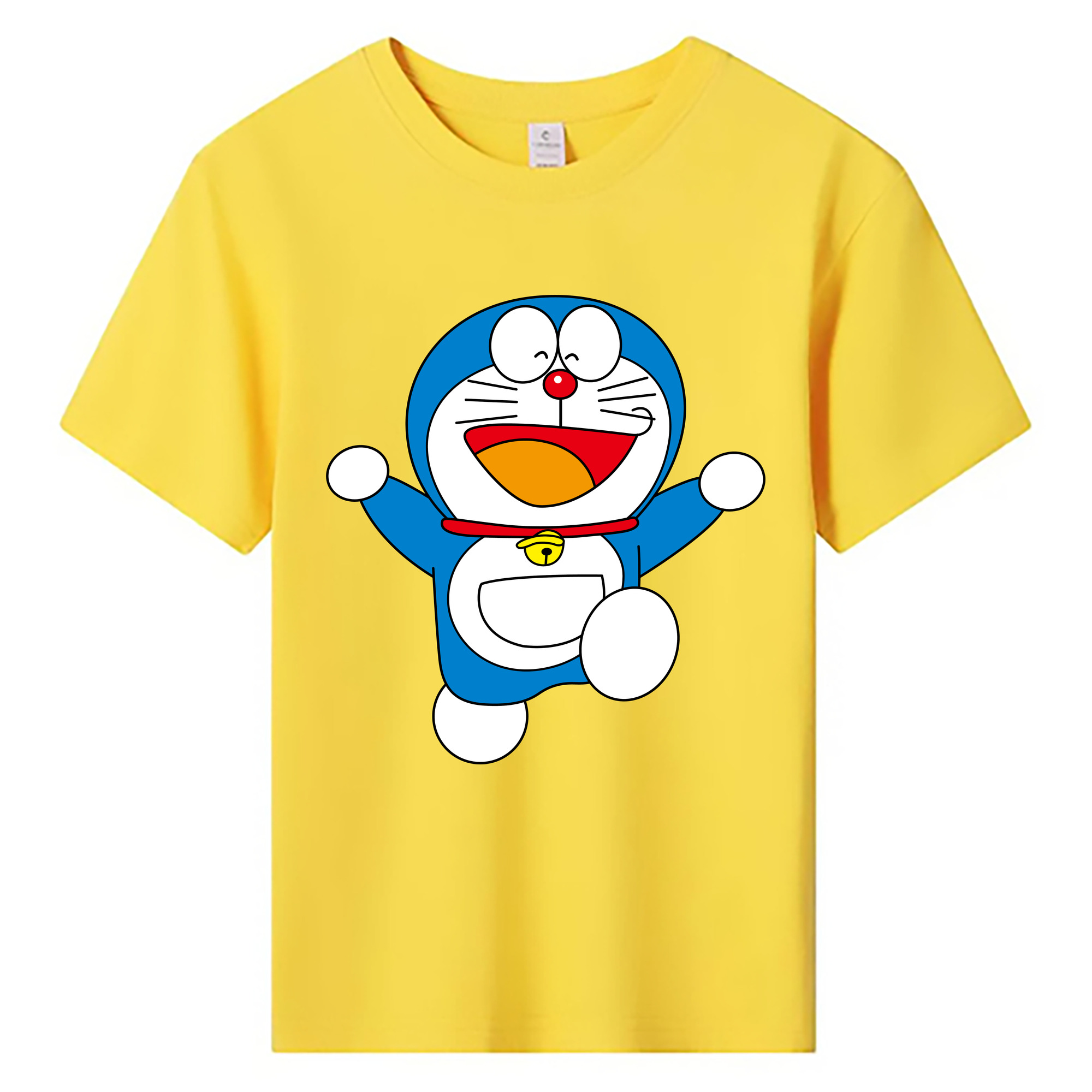 （画像用） ドラえもん Doraemon 綿100％キッズTシャツ（フロントプリント）
