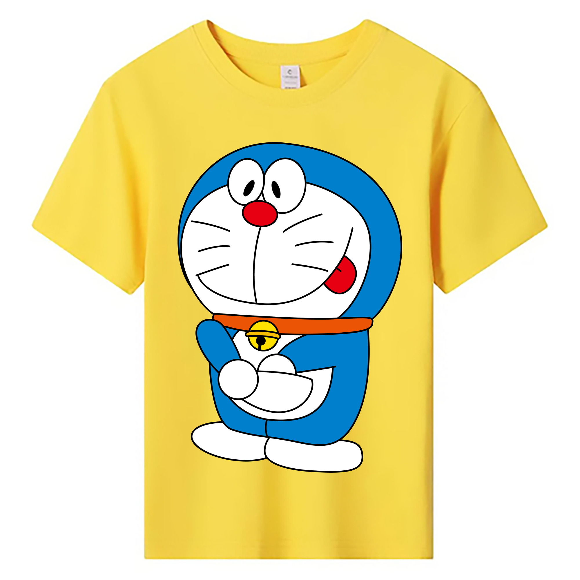 （画像用） ドラえもん Doraemon 綿100％キッズTシャツ（フロントプリント）