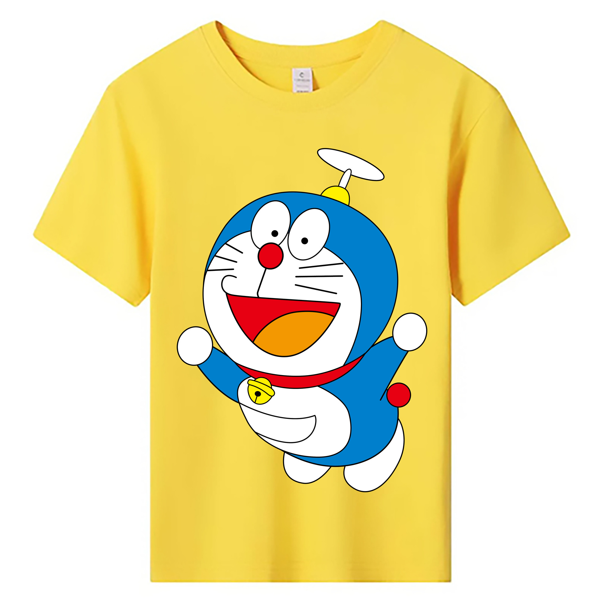 （画像用） ドラえもん Doraemon 綿100％キッズTシャツ（フロントプリント）