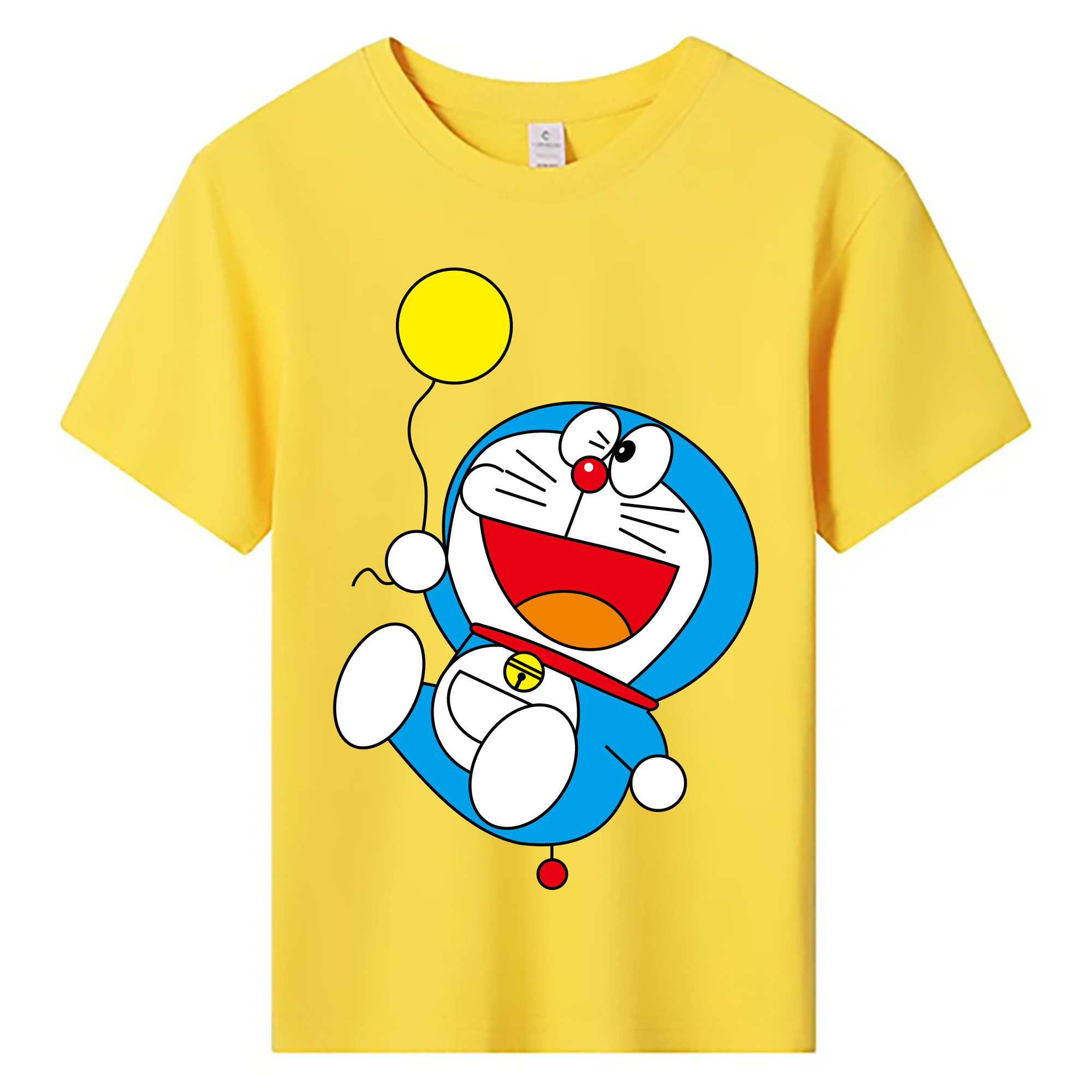（画像用） ドラえもん Doraemon 綿100％キッズTシャツ（フロントプリント）