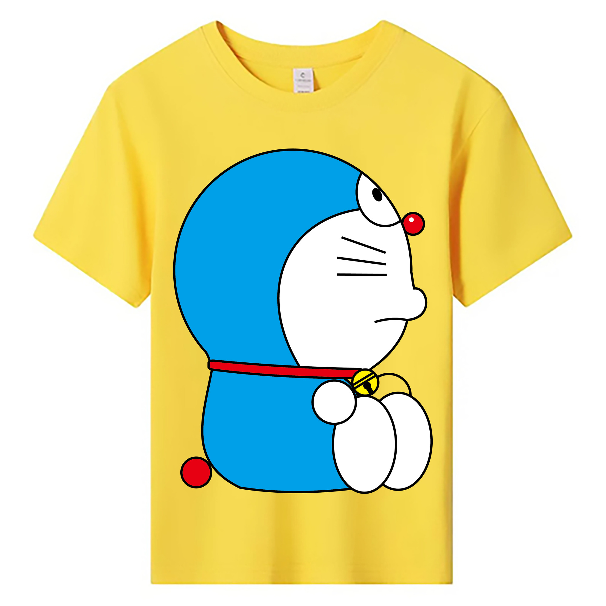 （画像用） ドラえもん Doraemon 綿100％キッズTシャツ（フロントプリント）