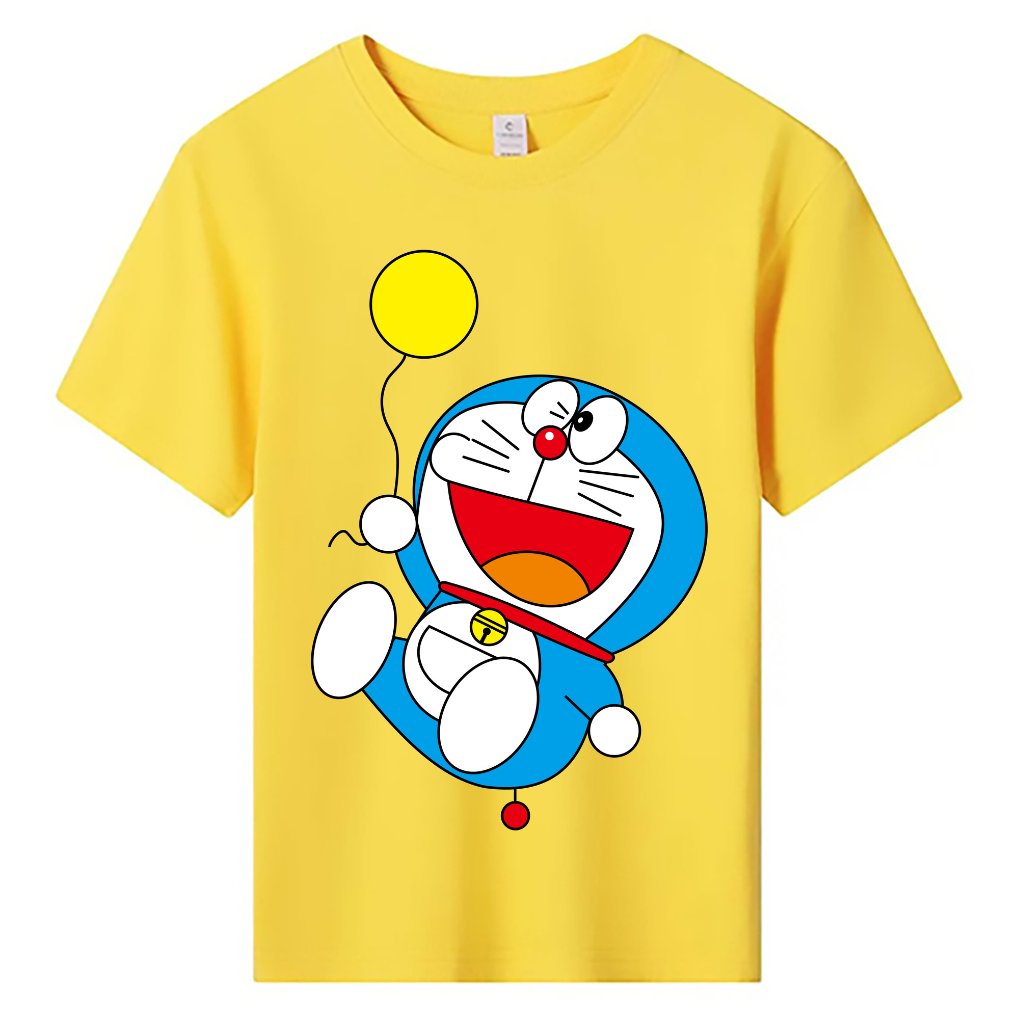 （画像用） ドラえもん Doraemon 綿100％キッズTシャツ（フロントプリント）