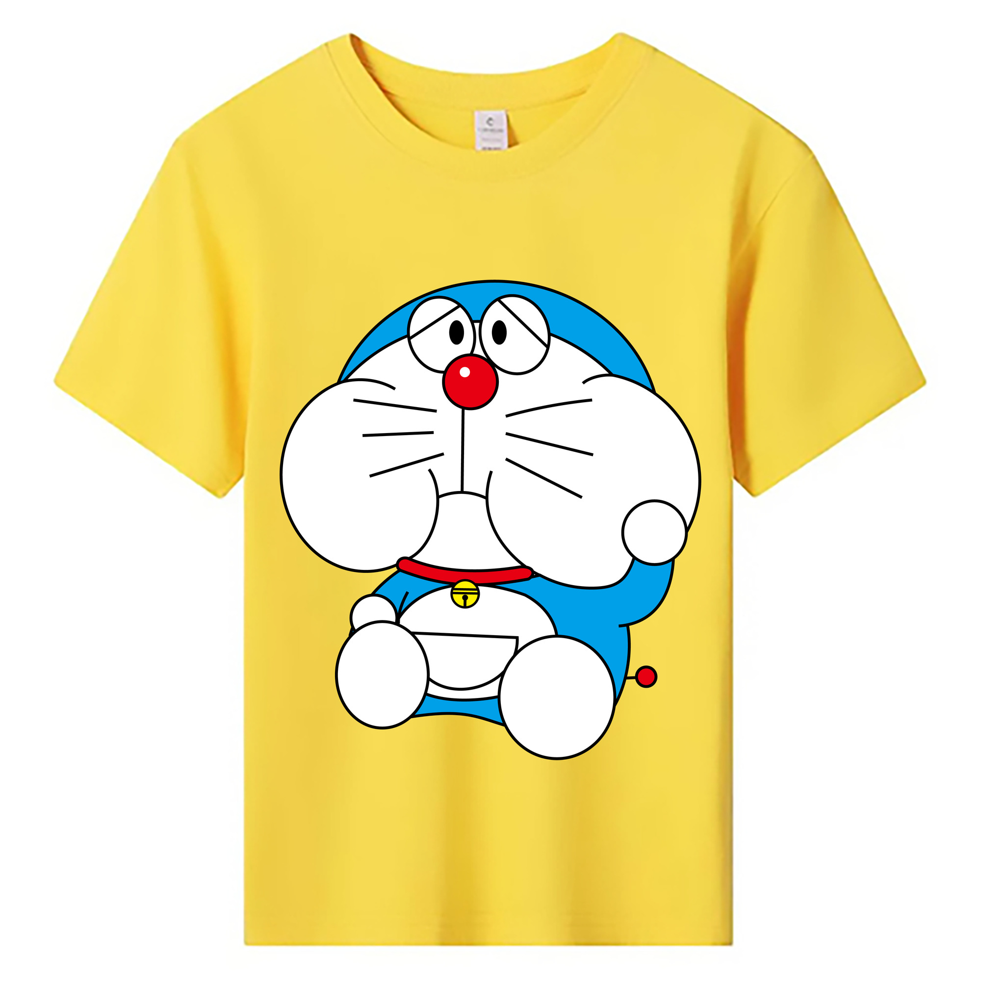 （画像用） ドラえもん Doraemon 綿100％キッズTシャツ（フロントプリント）