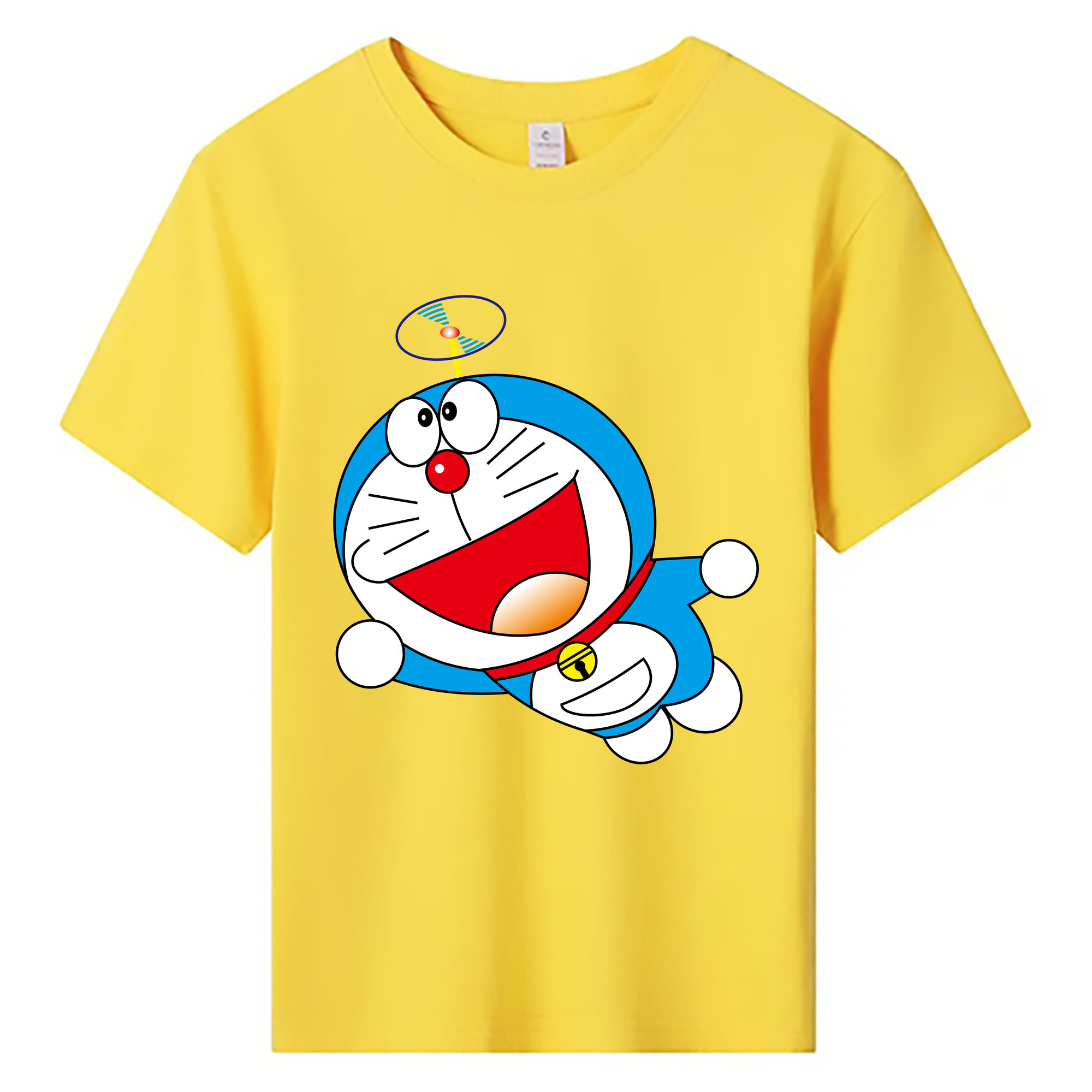 （画像用） ドラえもん Doraemon 綿100％キッズTシャツ（フロントプリント）