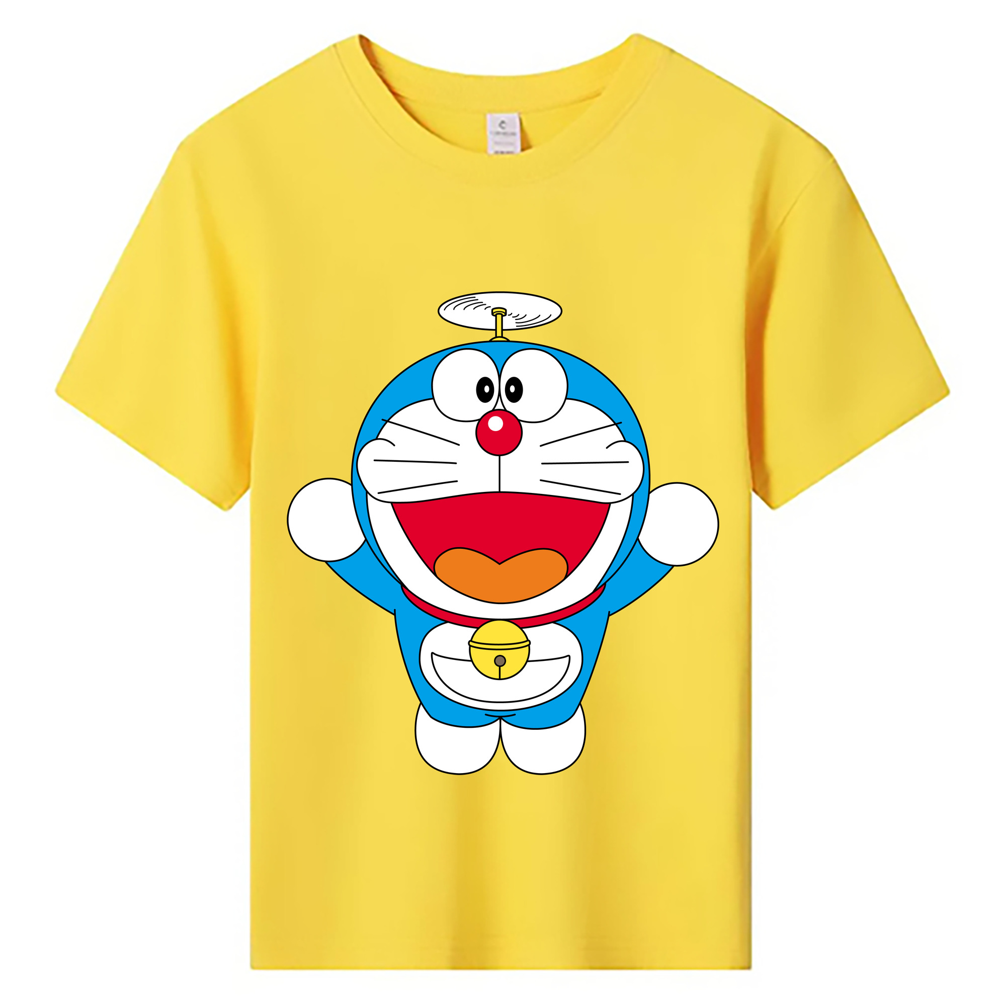 （画像用） ドラえもん Doraemon 綿100％キッズTシャツ（フロントプリント）