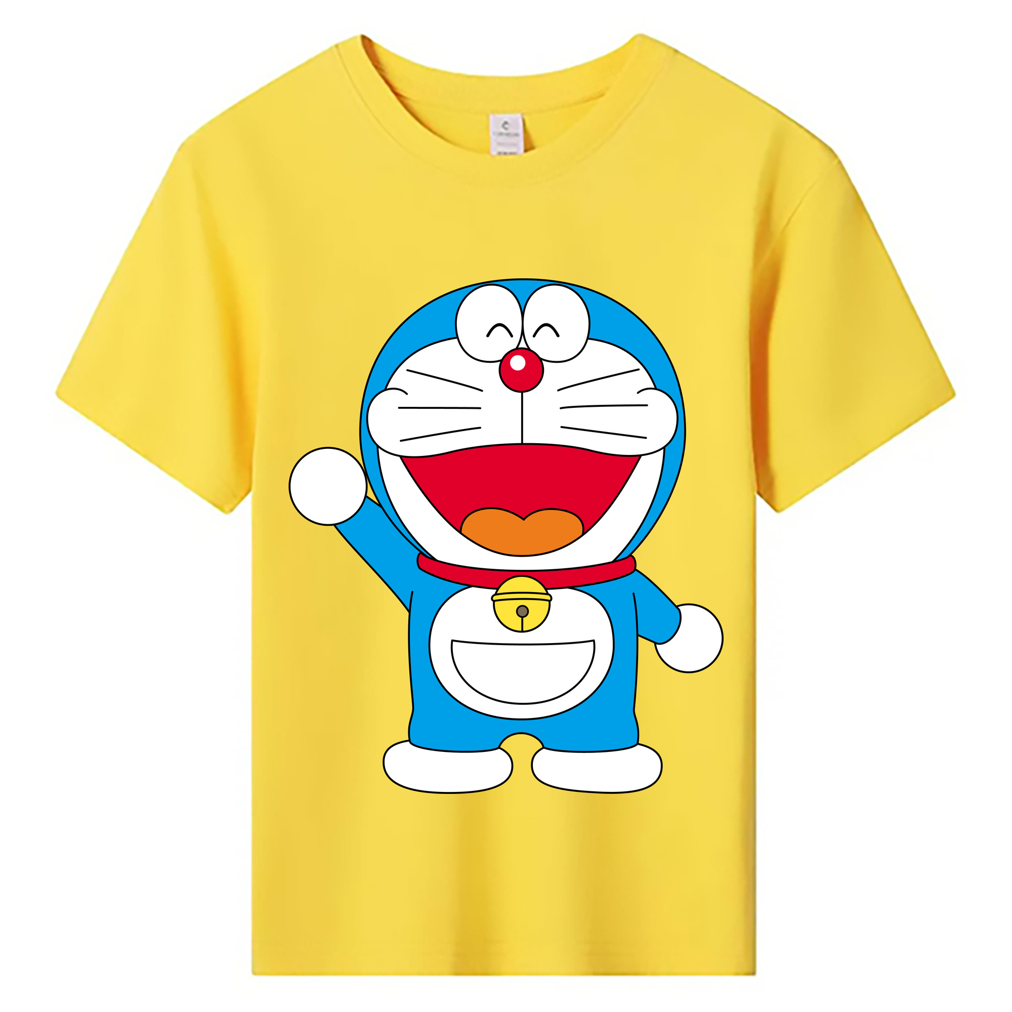 （画像用） ドラえもん Doraemon 綿100％キッズTシャツ（フロントプリント）