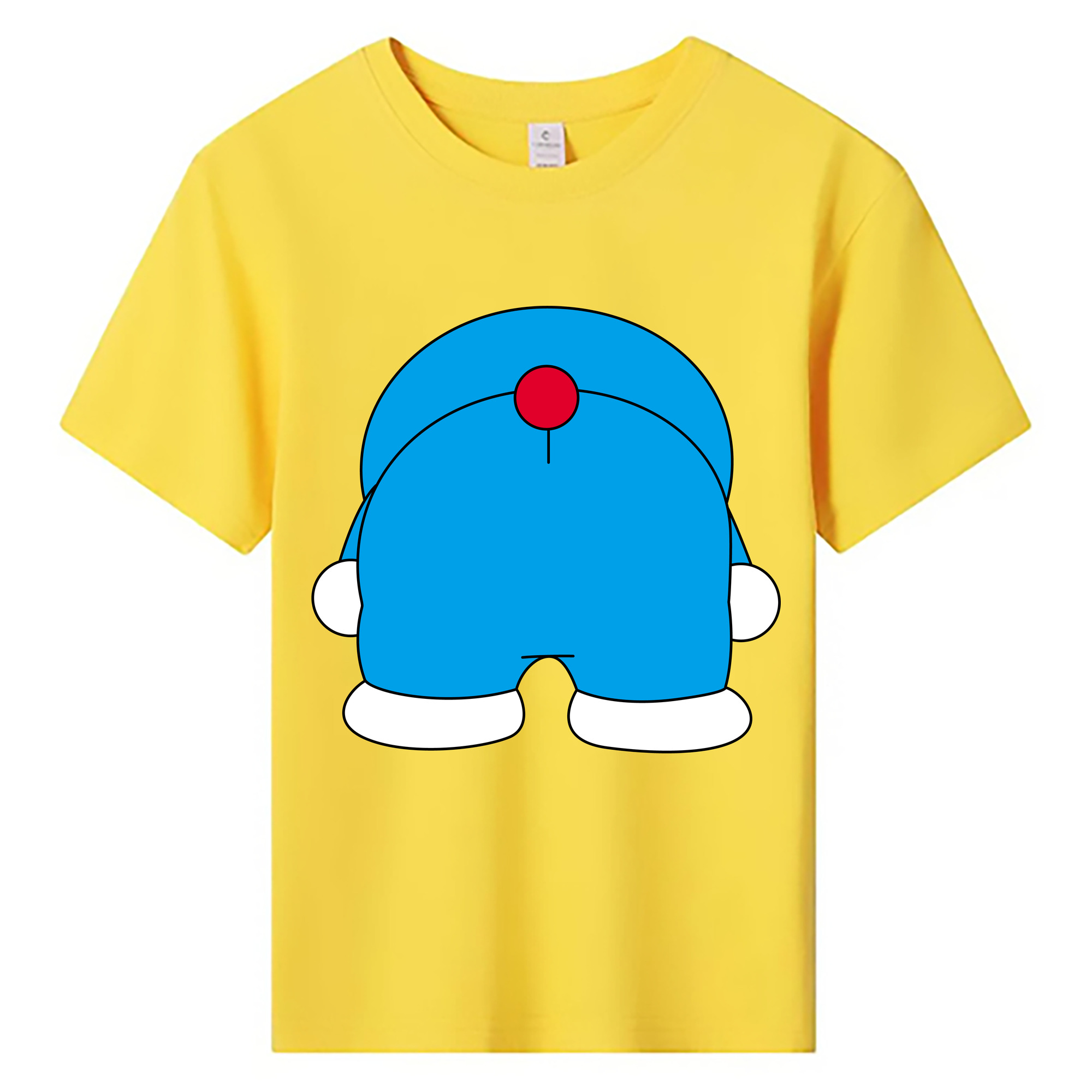 （画像用） ドラえもん Doraemon 綿100％キッズTシャツ（フロントプリント）