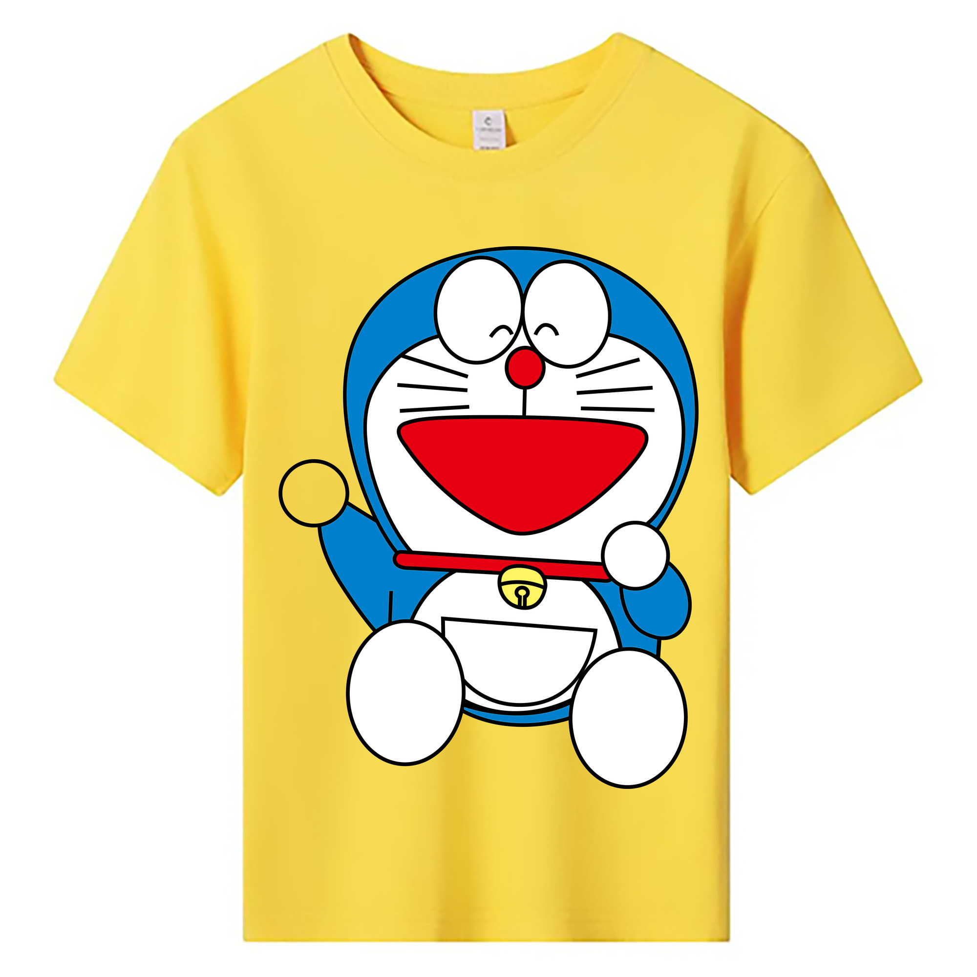 （画像用） ドラえもん Doraemon 綿100％キッズTシャツ（フロントプリント）