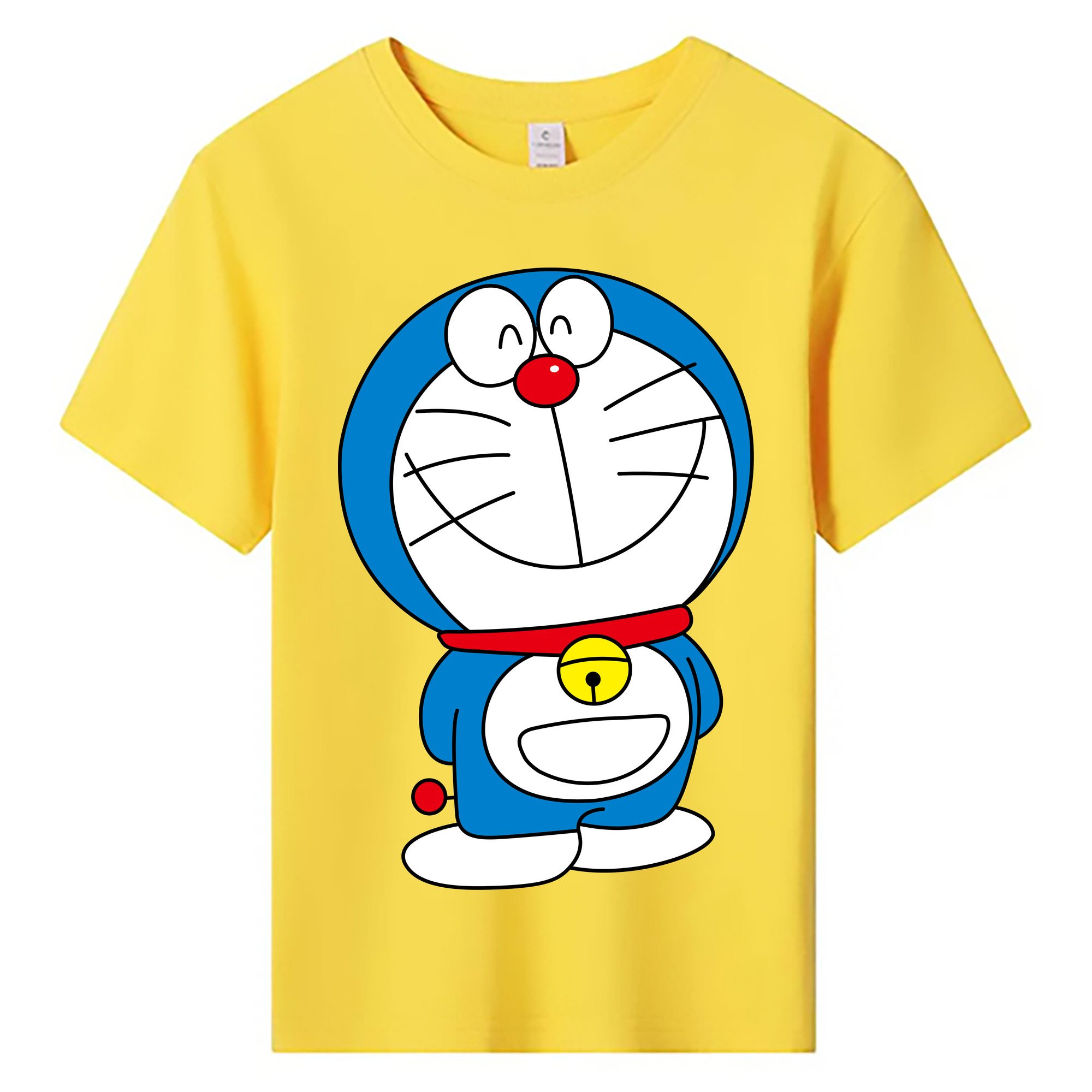 （画像用） ドラえもん Doraemon 綿100％キッズTシャツ（フロントプリント）