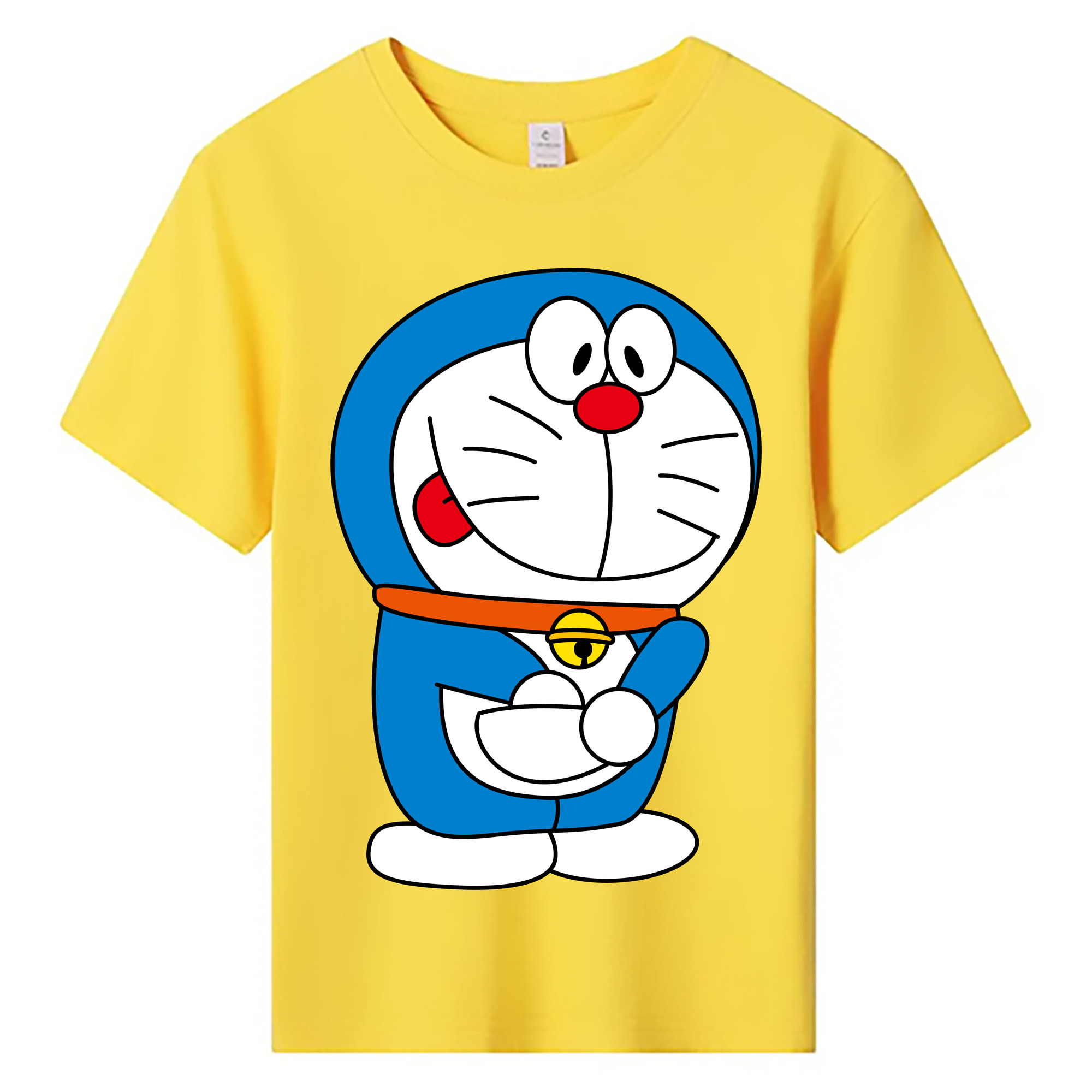 （画像用） ドラえもん Doraemon 綿100％キッズTシャツ（フロントプリント）