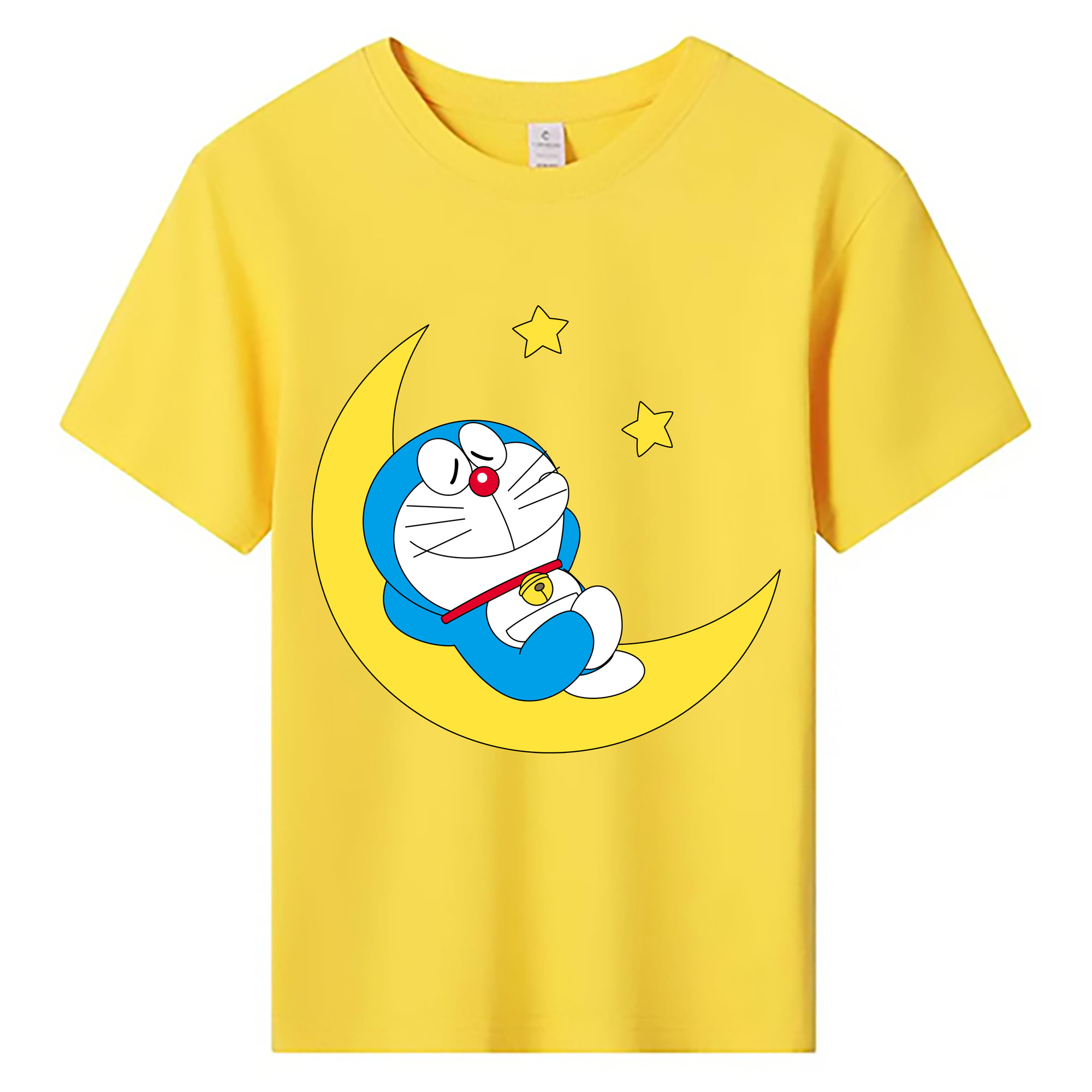 （画像用） ドラえもん Doraemon 綿100％キッズTシャツ（フロントプリント）