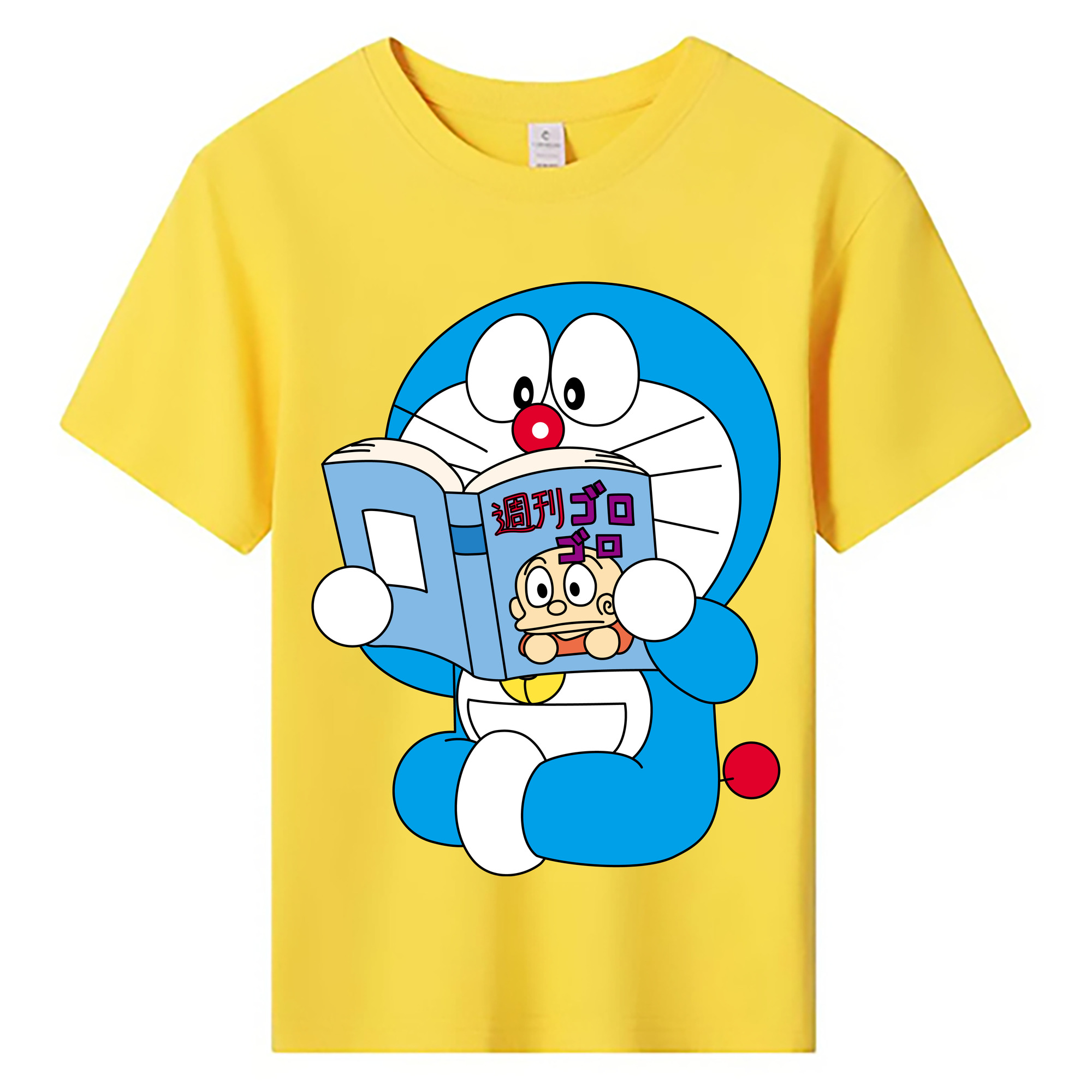 （画像用） ドラえもん Doraemon 綿100％キッズTシャツ（フロントプリント）