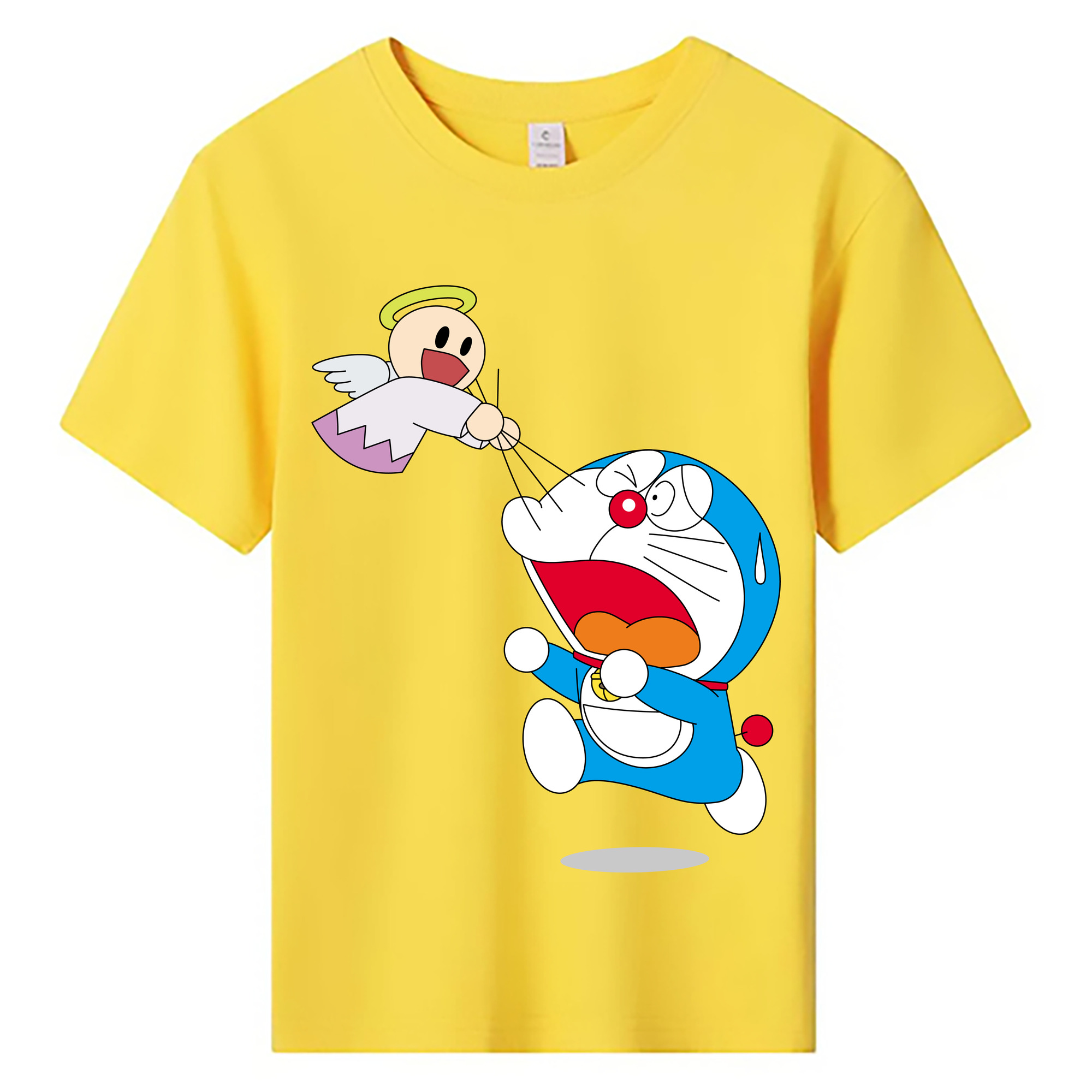（画像用） ドラえもん Doraemon 綿100％キッズTシャツ（フロントプリント）