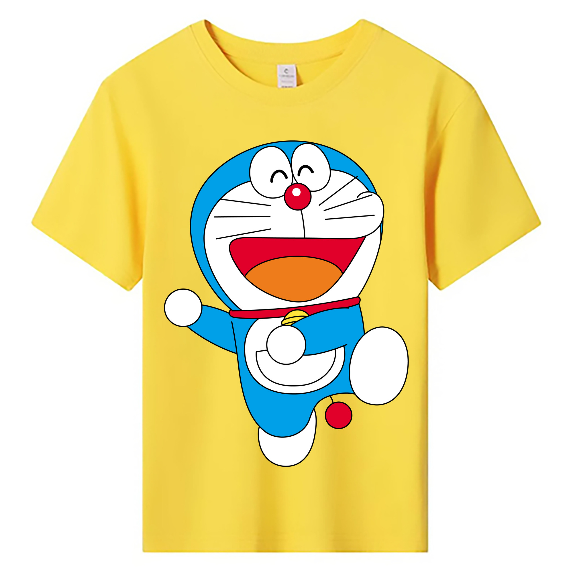 （画像用） ドラえもん Doraemon 綿100％キッズTシャツ（フロントプリント）