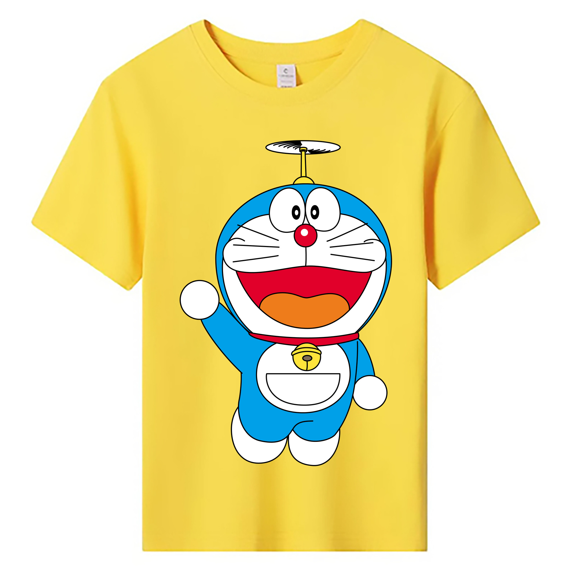 （画像用） ドラえもん Doraemon 綿100％キッズTシャツ（フロントプリント）