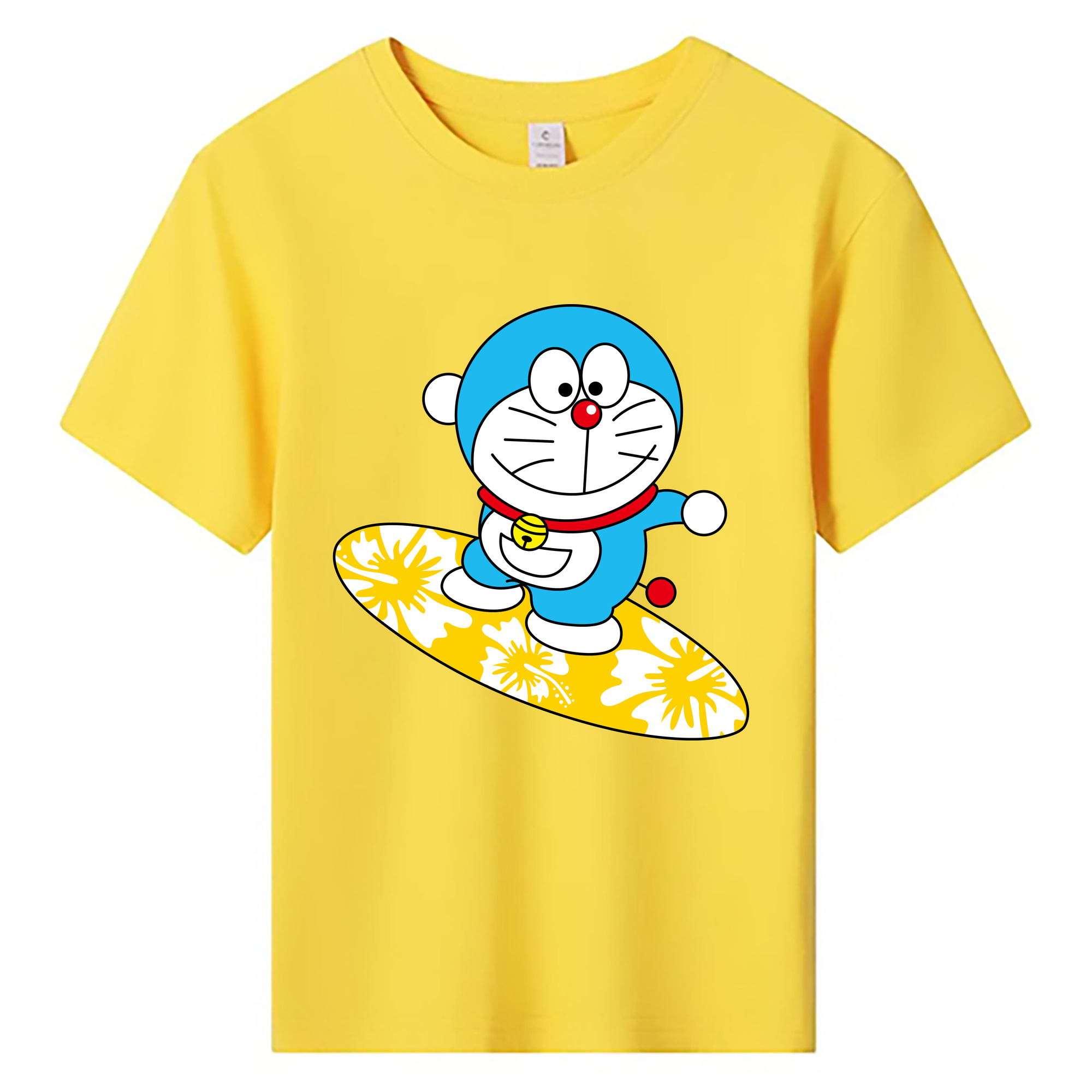（画像用） ドラえもん Doraemon 綿100％キッズTシャツ（フロントプリント）