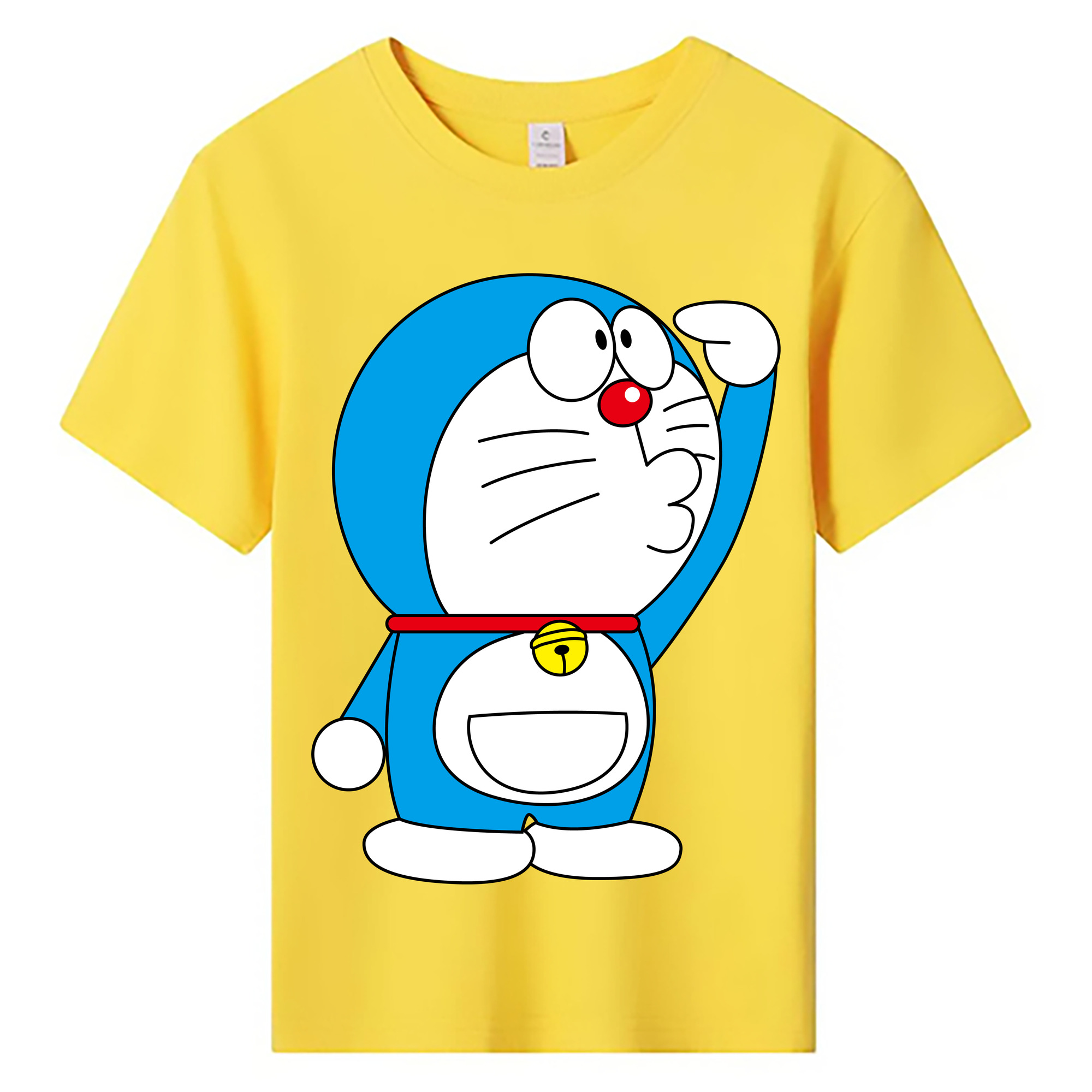 （画像用） ドラえもん Doraemon 綿100％キッズTシャツ（フロントプリント）