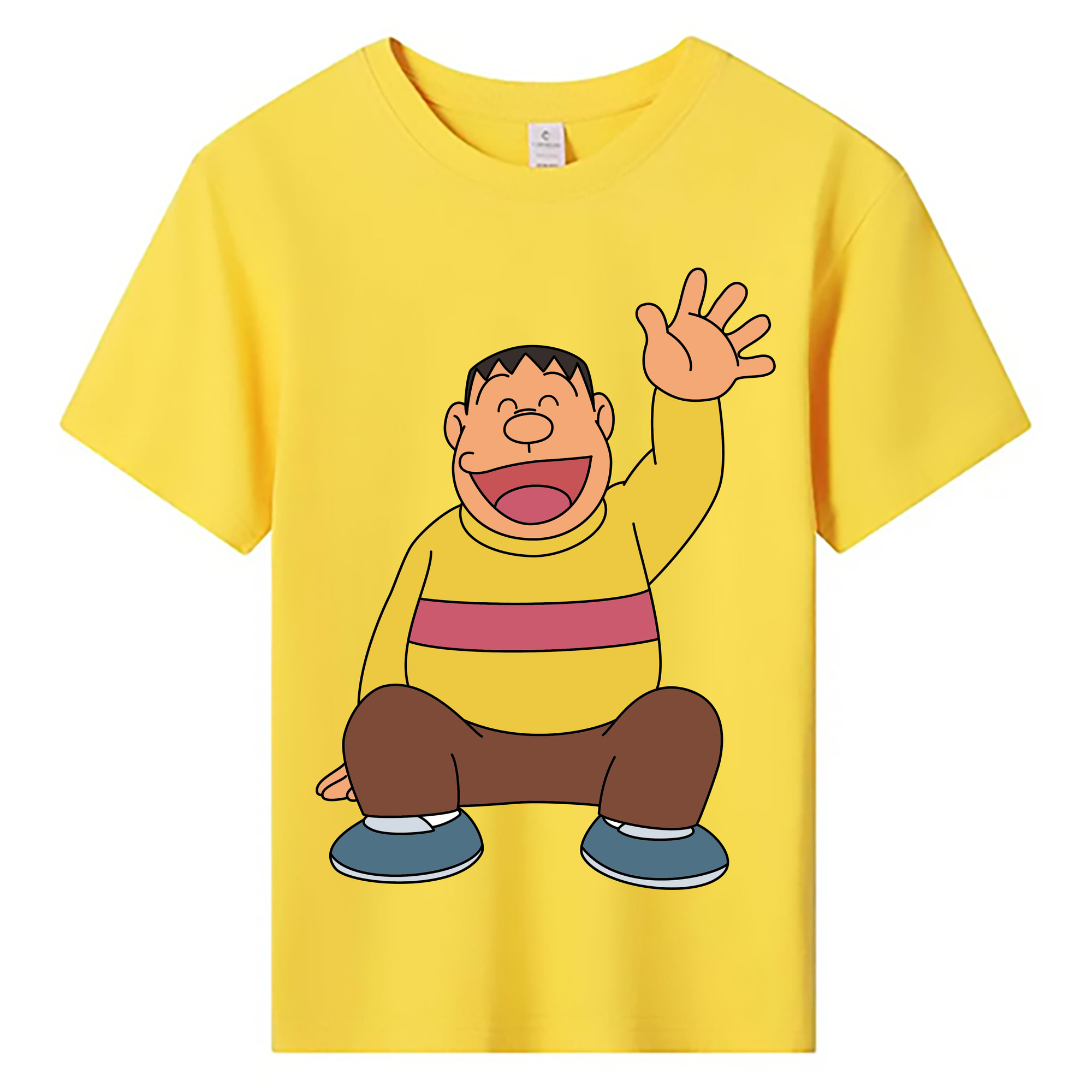 （画像用） ドラえもん 剛田武 Doraemon Gouta Takeshi 綿100％キッズTシャツ（フロントプリント）