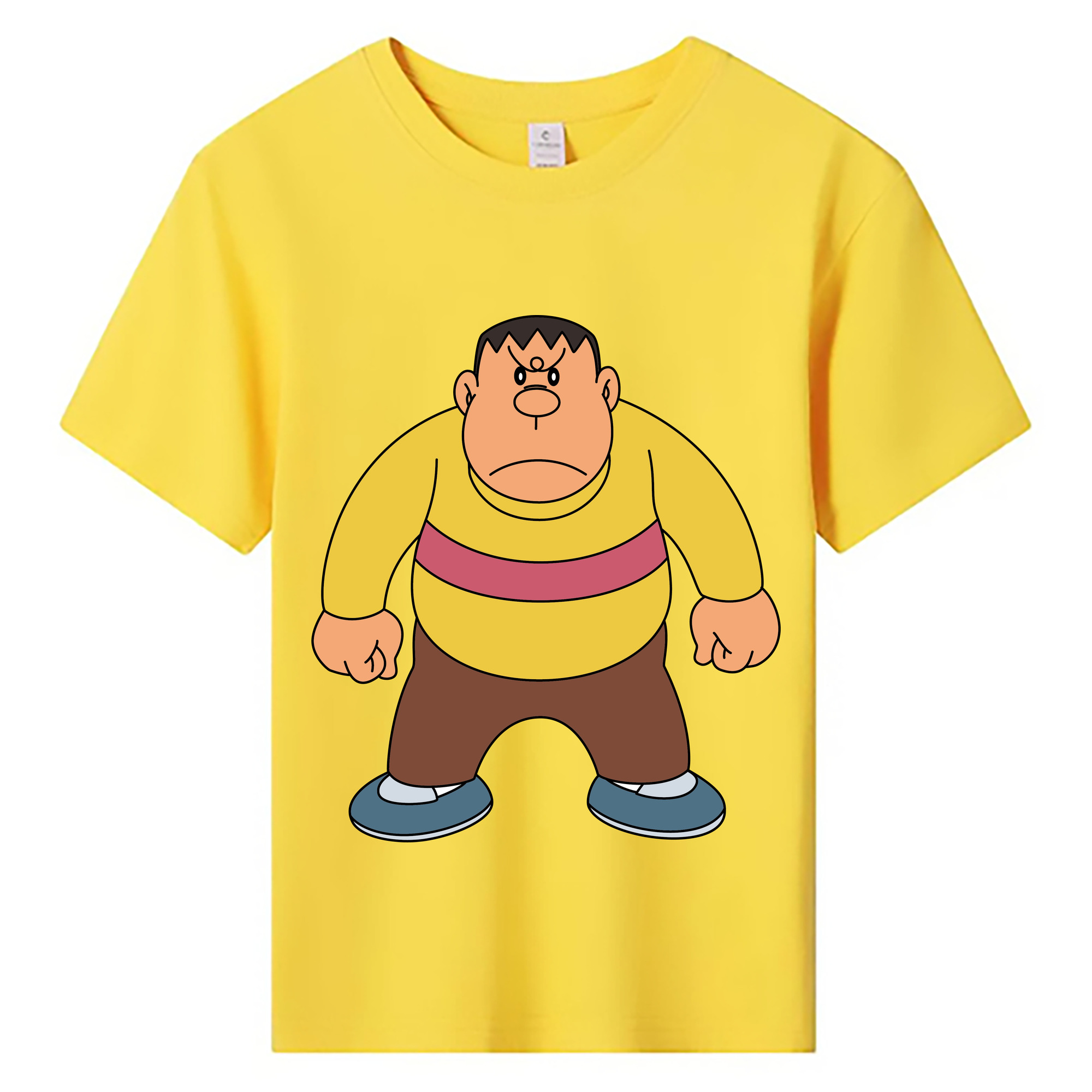 （画像用） ドラえもん 剛田武 Doraemon Gouta Takeshi 綿100％キッズTシャツ（フロントプリント）