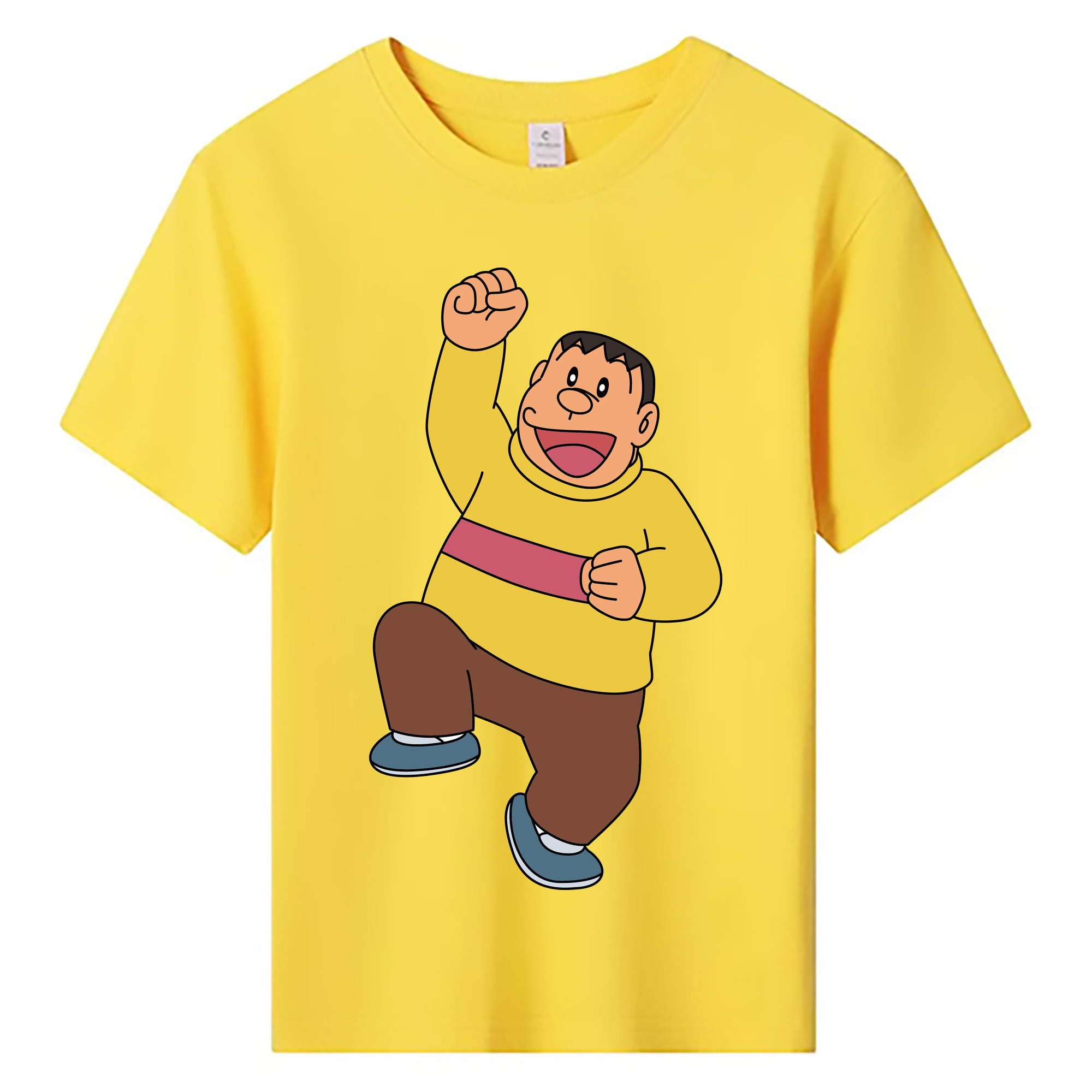 （画像用） ドラえもん 剛田武 Doraemon Gouta Takeshi 綿100％キッズTシャツ（フロントプリント）