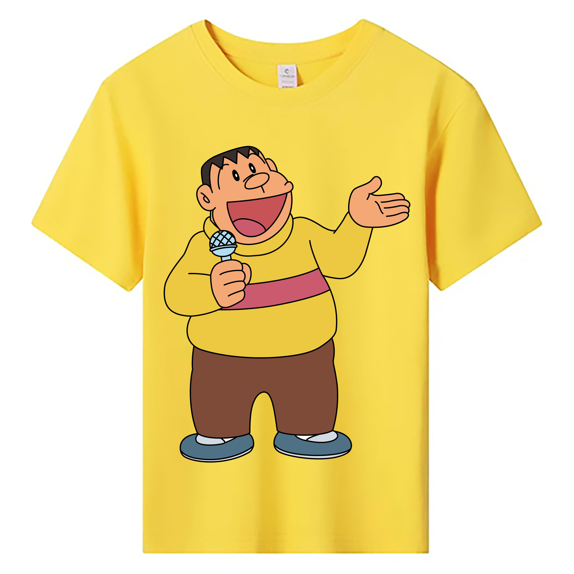 （画像用） ドラえもん 剛田武 Doraemon Gouta Takeshi 綿100％キッズTシャツ（フロントプリント）