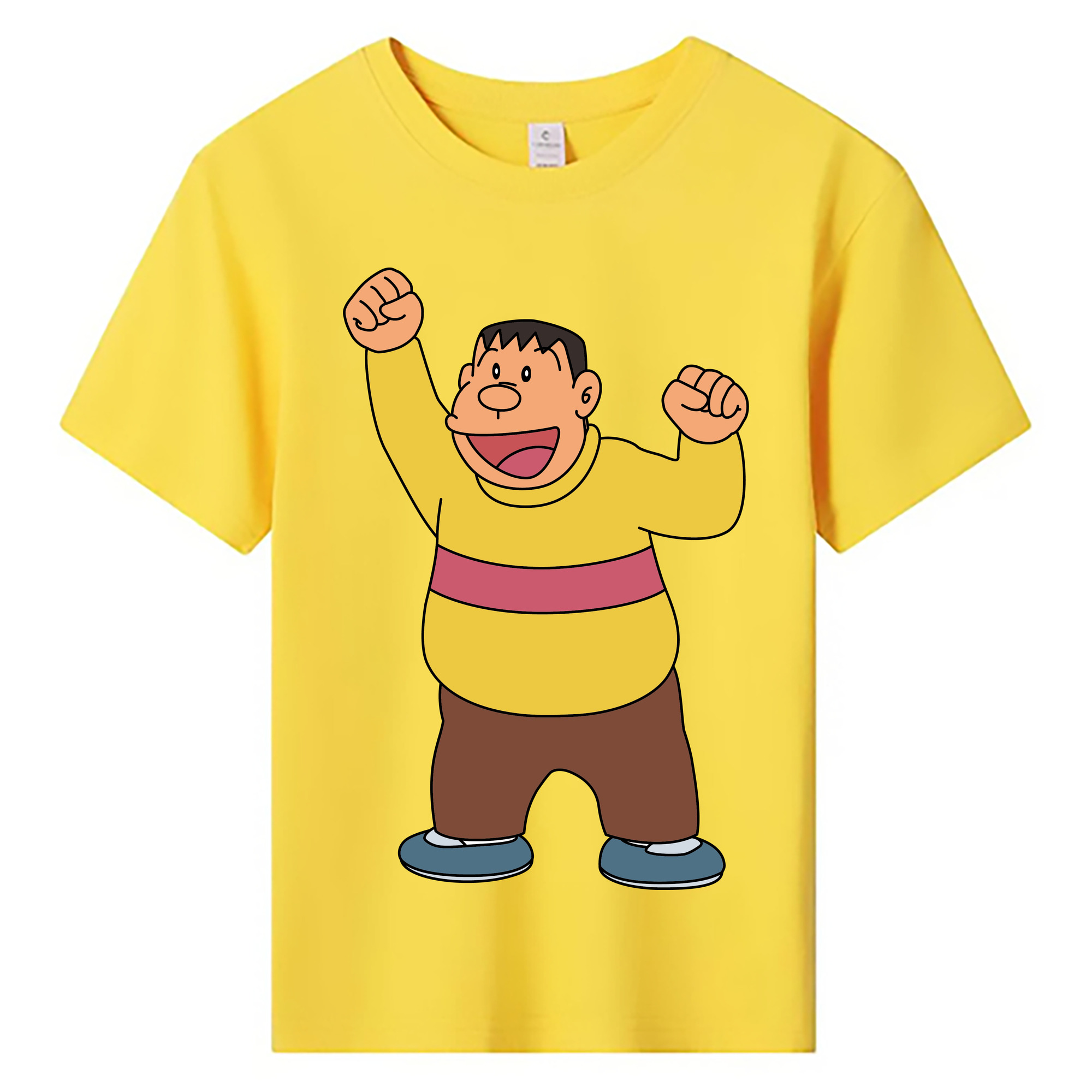 （画像用） ドラえもん 剛田武 Doraemon Gouta Takeshi 綿100％キッズTシャツ（フロントプリント）