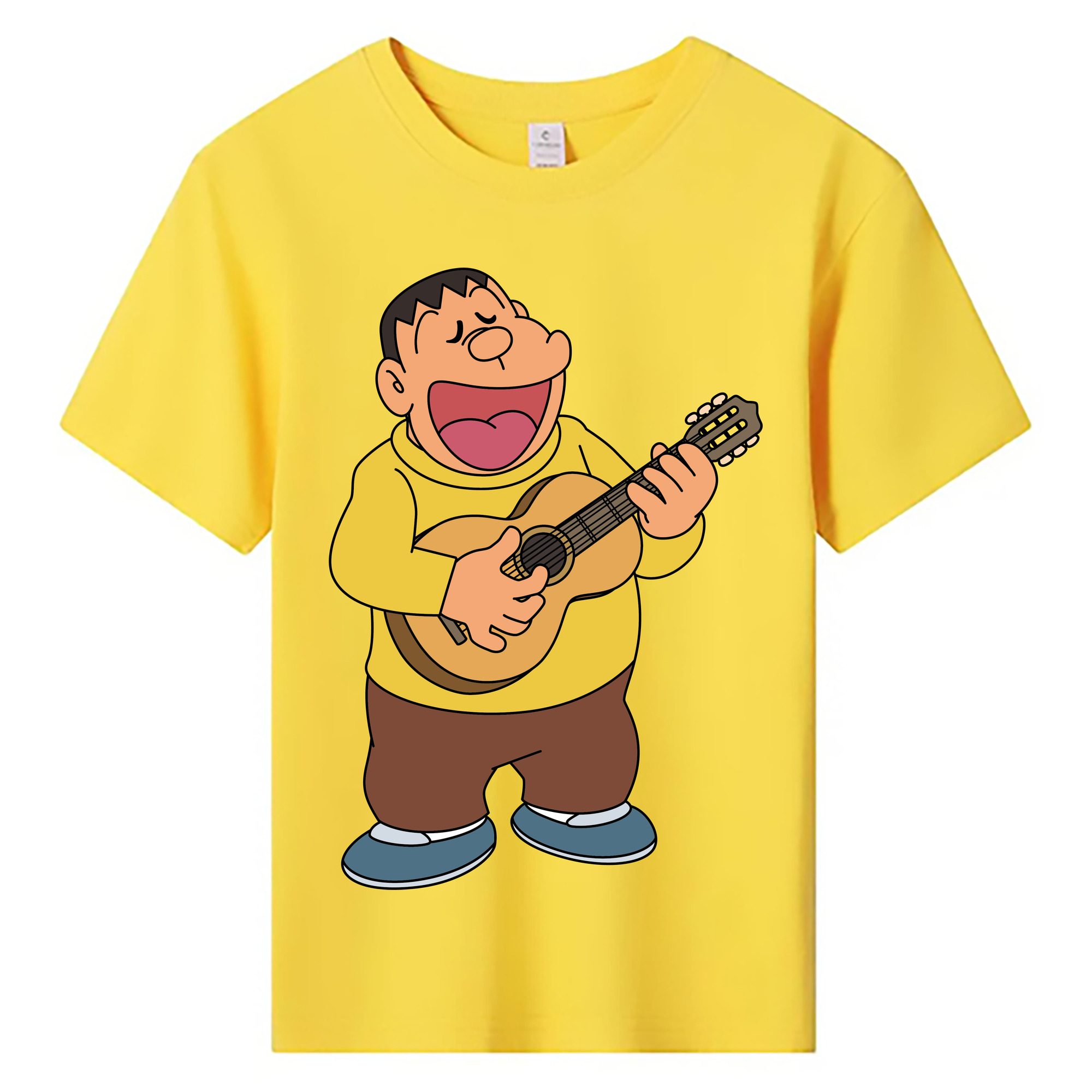 （画像用） ドラえもん 剛田武 Doraemon Gouta Takeshi 綿100％キッズTシャツ（フロントプリント）