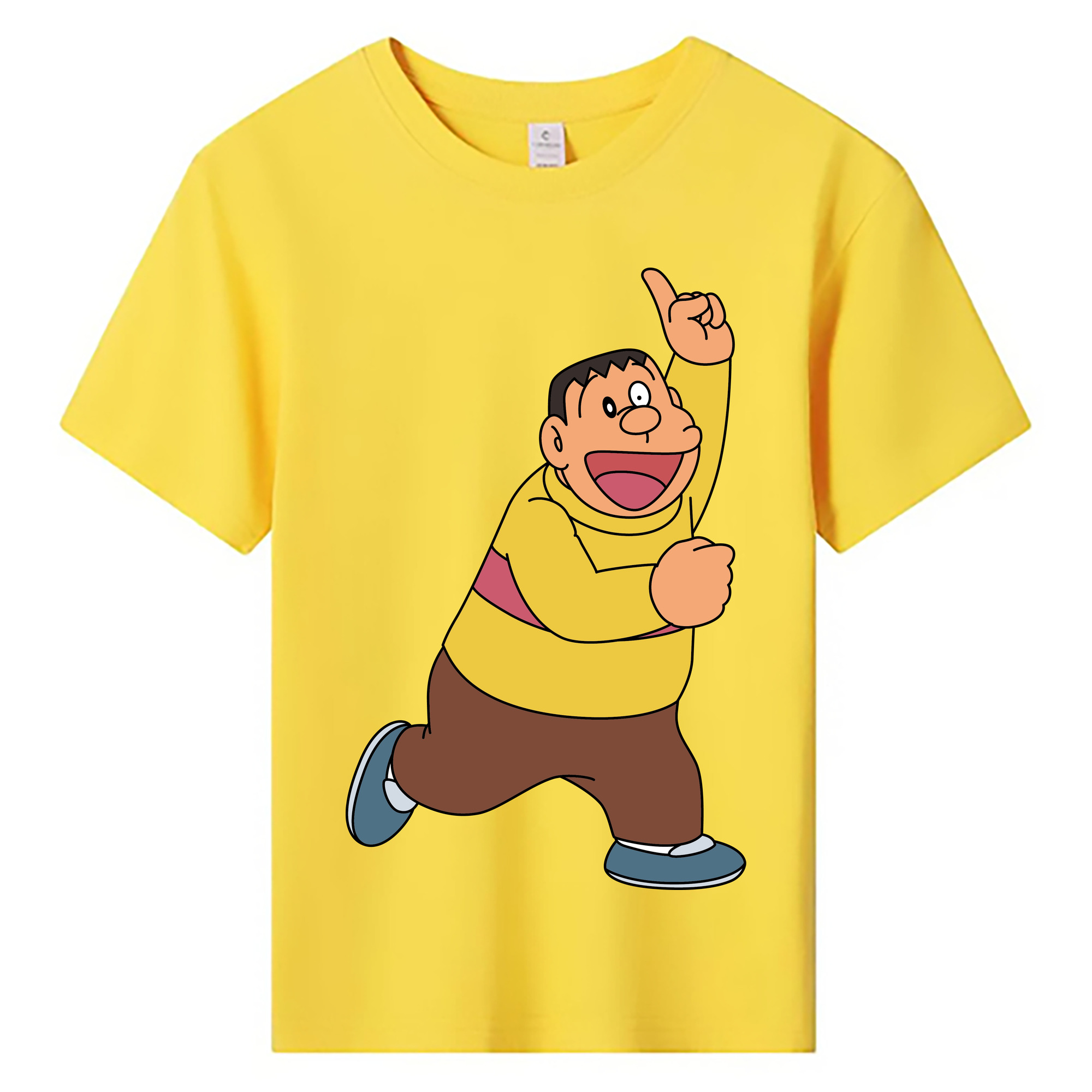 （画像用） ドラえもん 剛田武 Doraemon Gouta Takeshi 綿100％キッズTシャツ（フロントプリント）