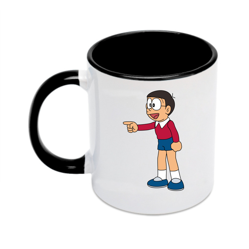 （画像用） ドラえもん 野比 のび太 Doraemon Nobita Nobi カラーマグカップ