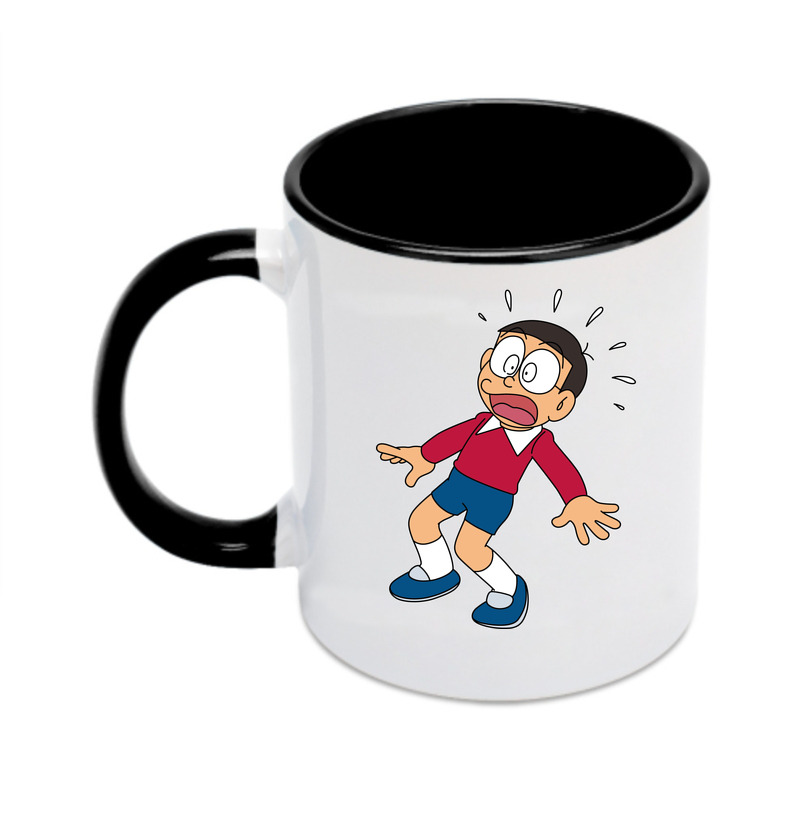 （画像用） ドラえもん 野比 のび太 Doraemon Nobita Nobi カラーマグカップ
