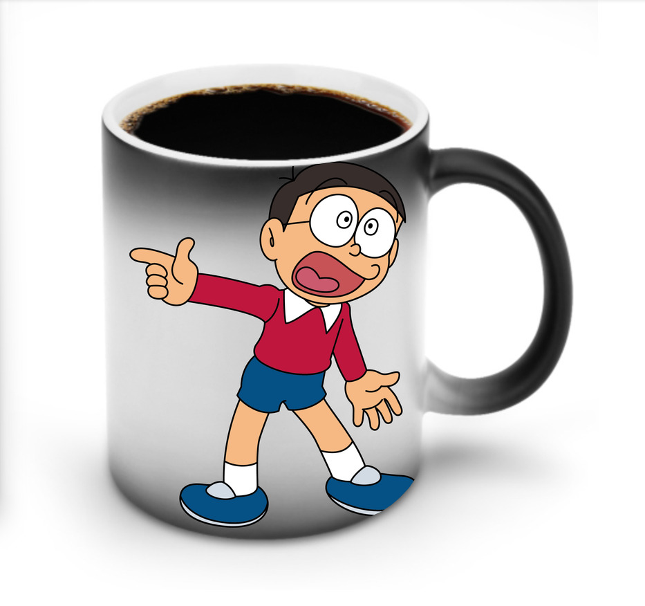 （画像用） ドラえもん 野比 のび太 Doraemon Nobita Nobi 温度変色マグカップ