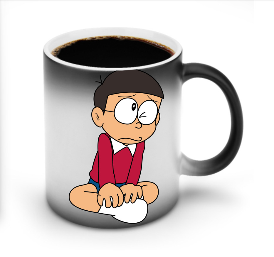 （画像用） ドラえもん 野比 のび太 Doraemon Nobita Nobi 温度変色マグカップ