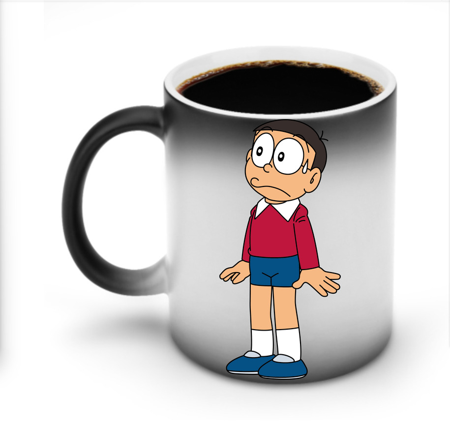 （画像用） ドラえもん 野比 のび太 Doraemon Nobita Nobi 温度変色マグカップ