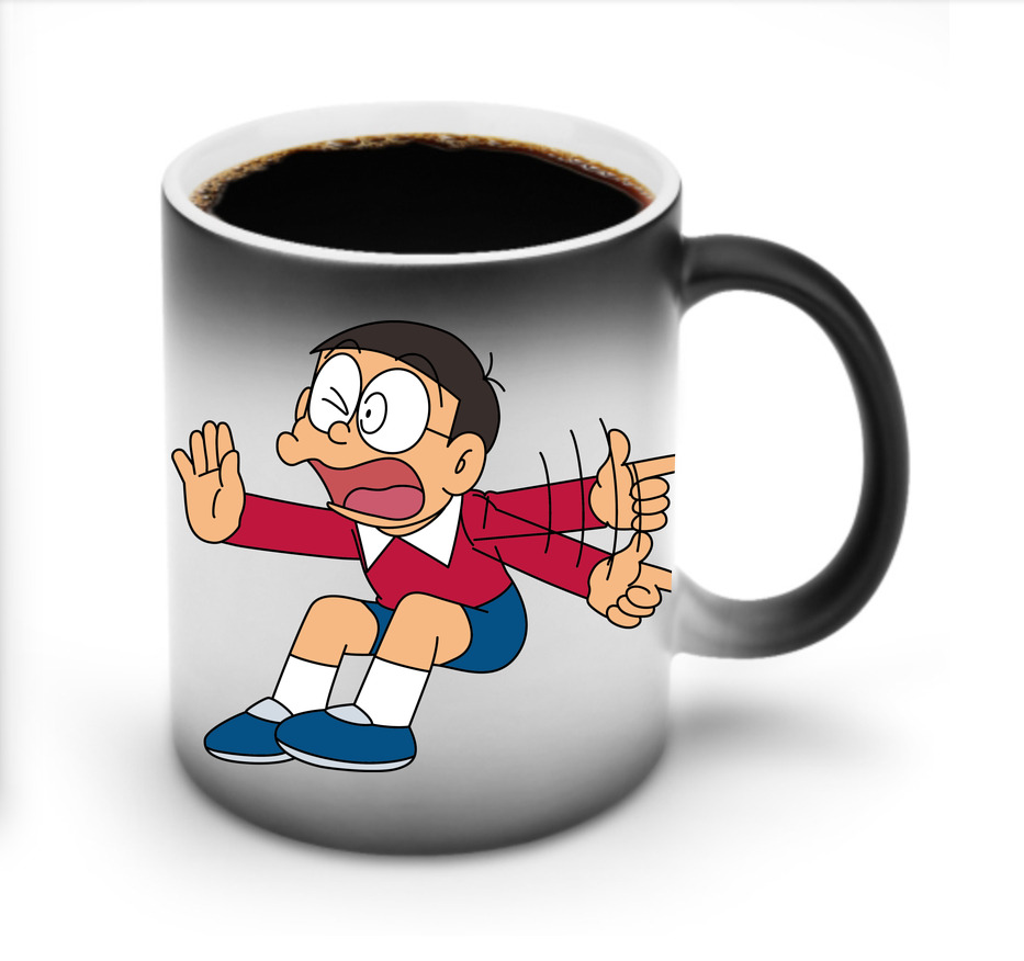 （画像用） ドラえもん 野比 のび太 Doraemon Nobita Nobi 温度変色マグカップ