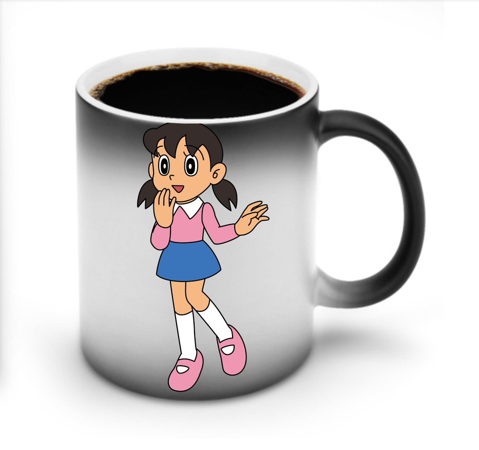 （画像用） ドラえもん みなもと しずか Doraemon Shizuka Minamoto 温度変色マグカップ